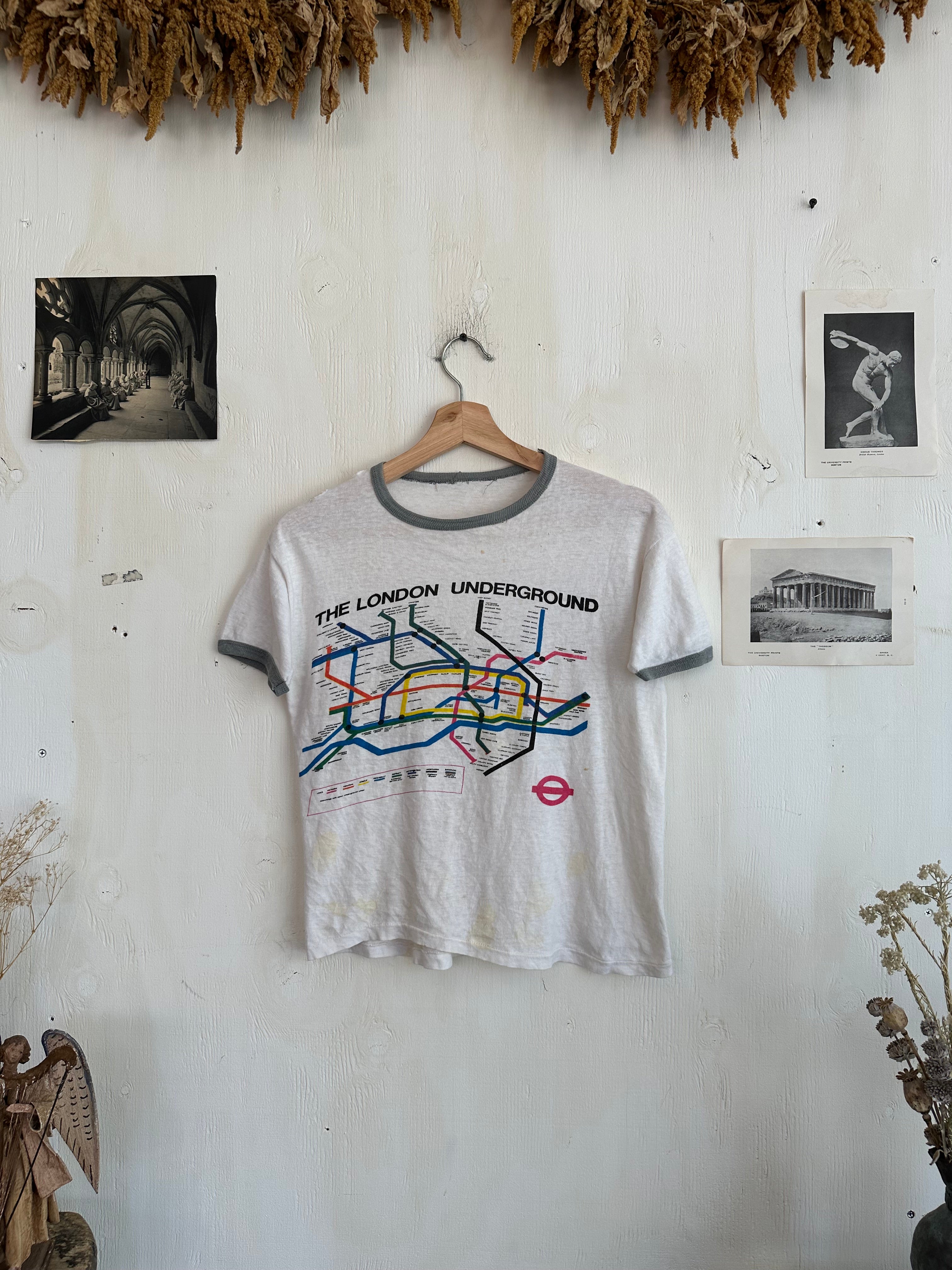 1970s London Underground Tee (Boxy S)