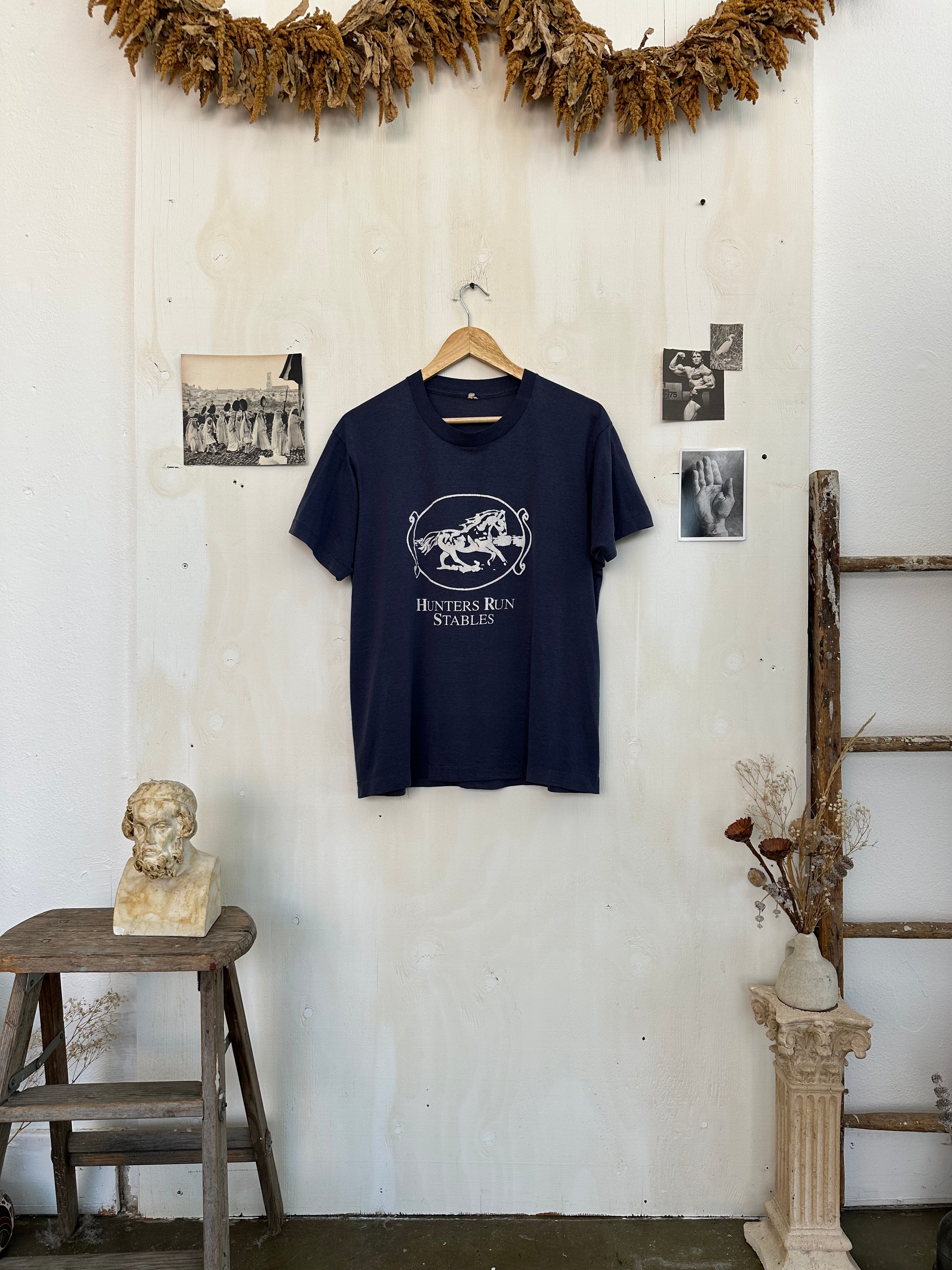 1980s Hunters Run Stables T-Shirt (M/L)