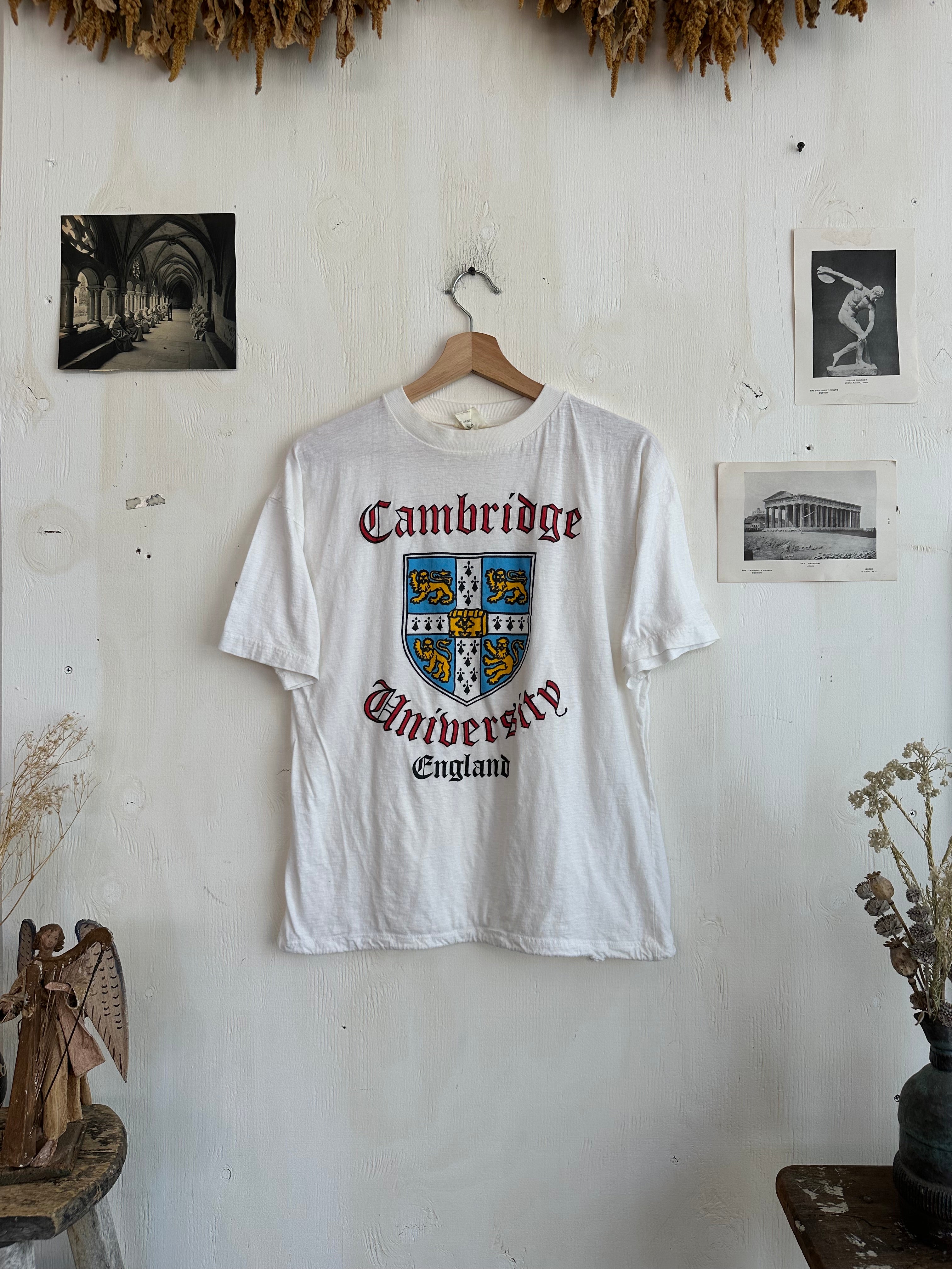 1980s Cambridge Crest Tee (Boxy M)