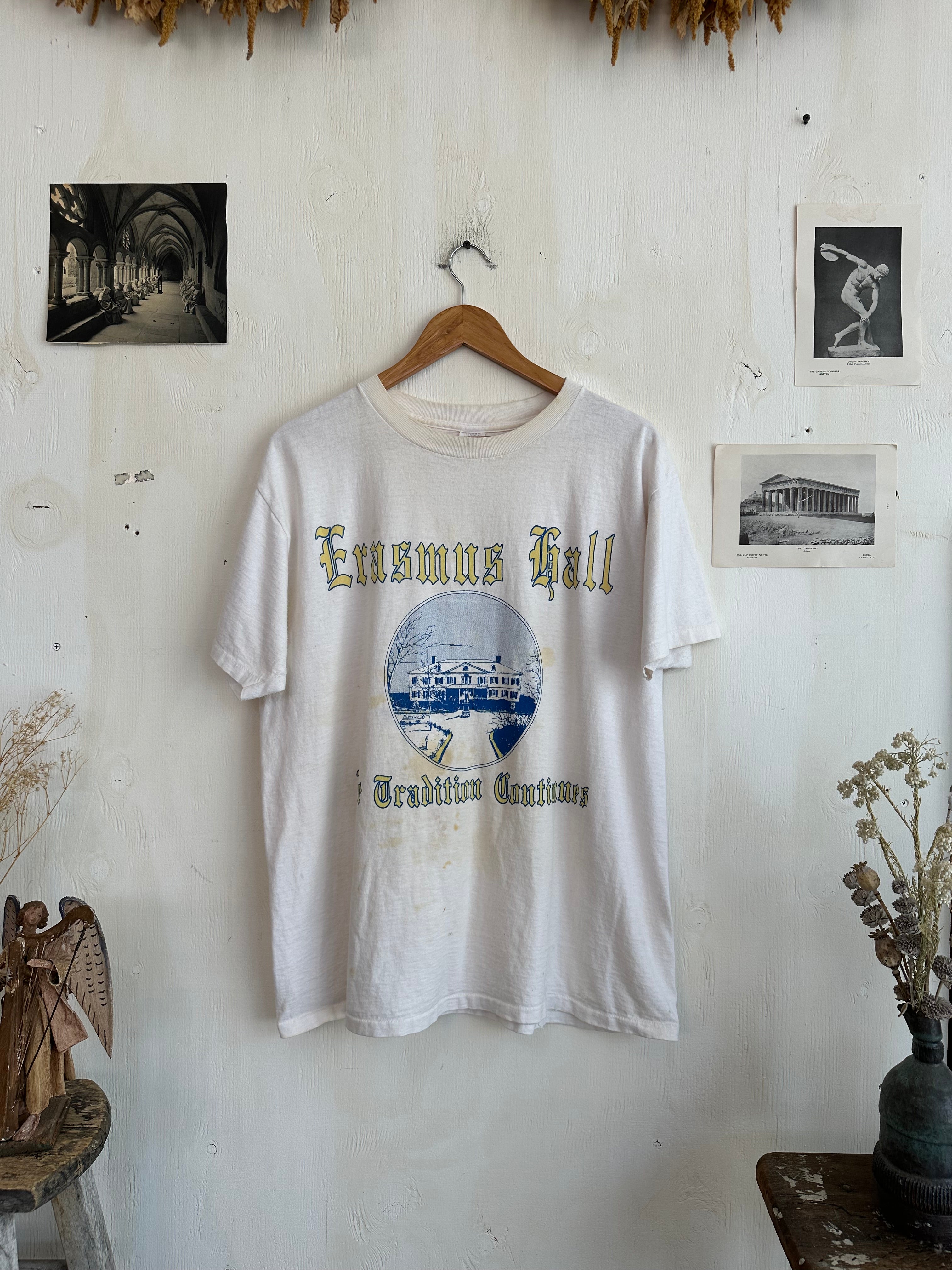 1990s Stained Erasmus Hall Tee (Boxy XL)