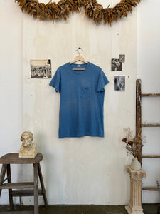 1980s Light Blue BVD Pocket Tee (M/L)