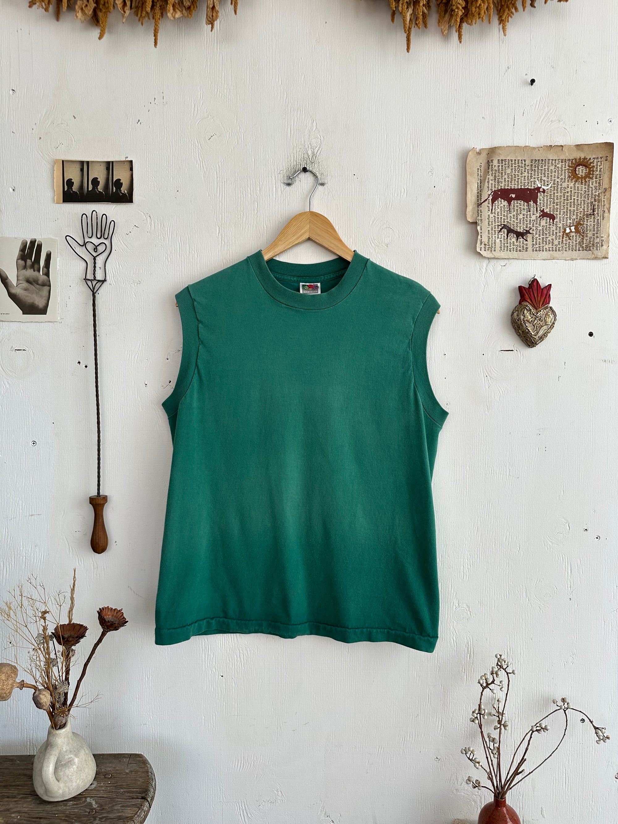 1990s Green Muscle Tee