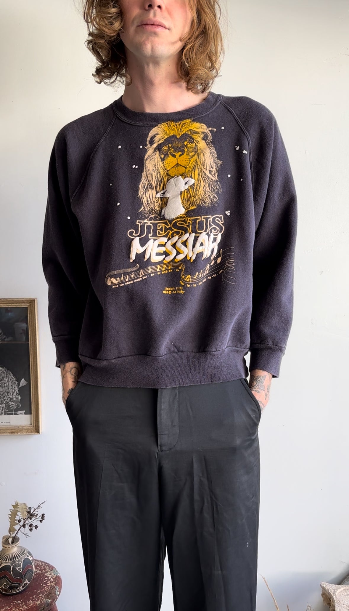 1988 Jesus Messiah Sweatshirt (S/M)