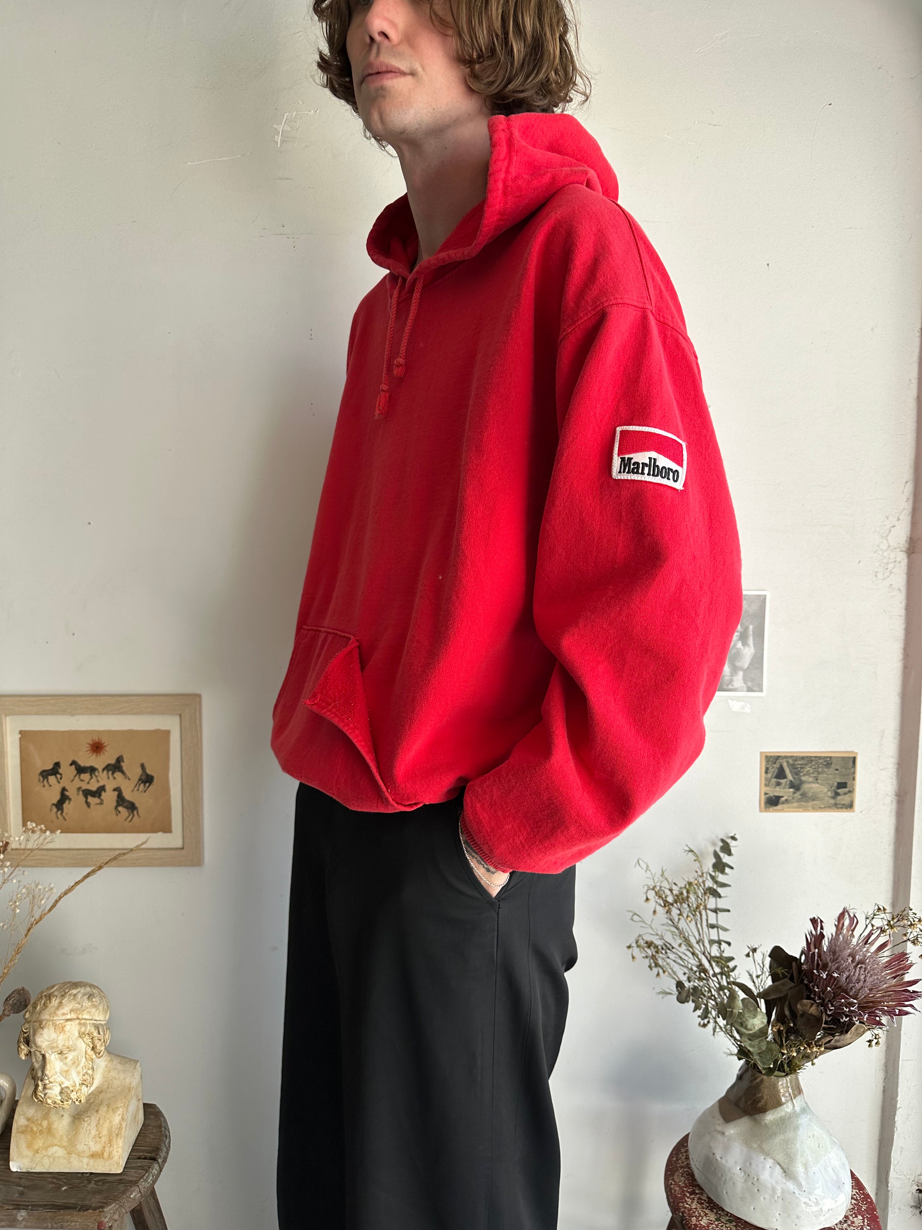 1990s Faded Marlboro Hoodie (XXL)