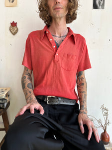 1970s Sunfaded Polo (M)