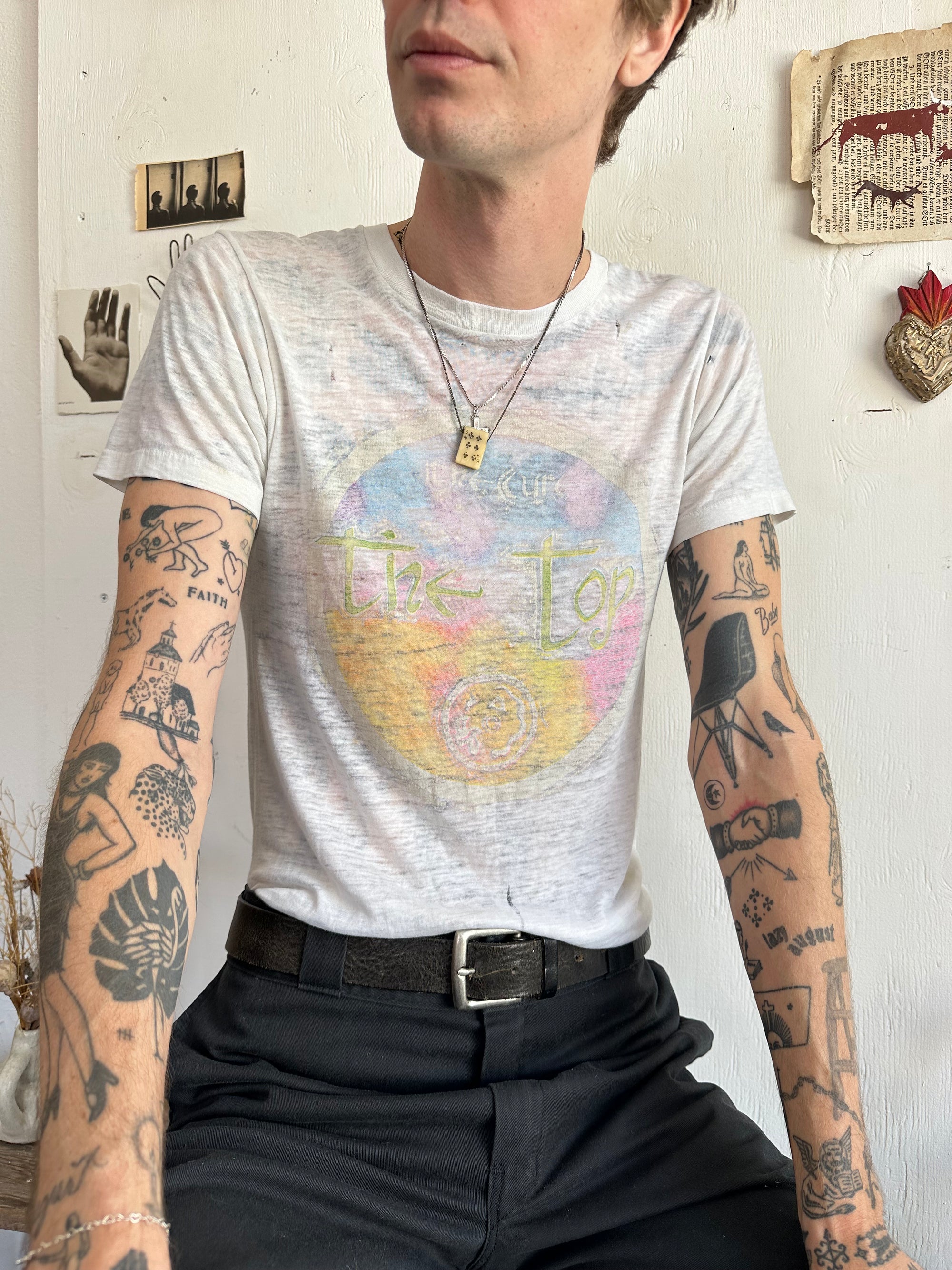 1980s Paper Thin The Cure The Top Tee
