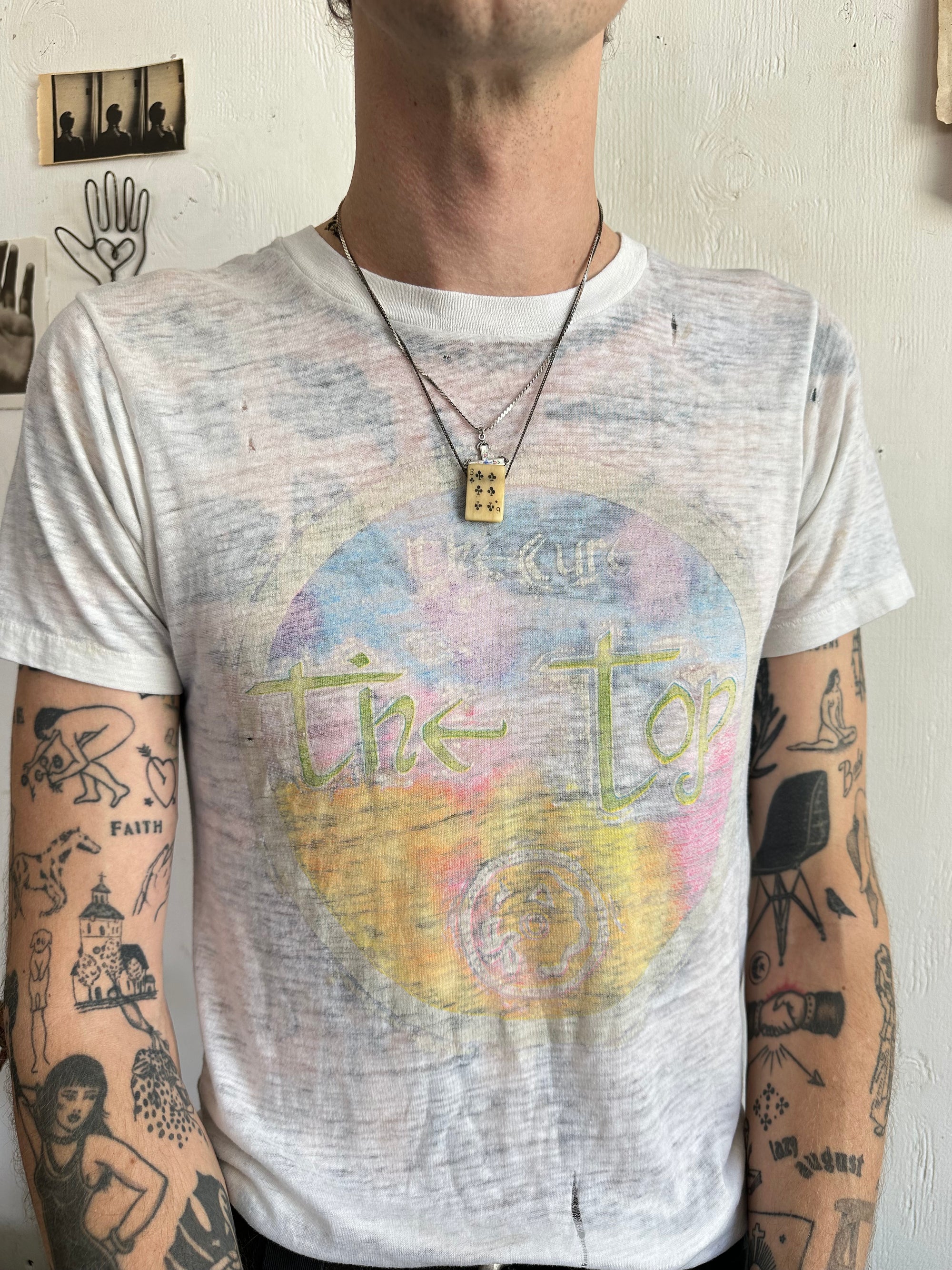1980s Paper Thin The Cure The Top Tee