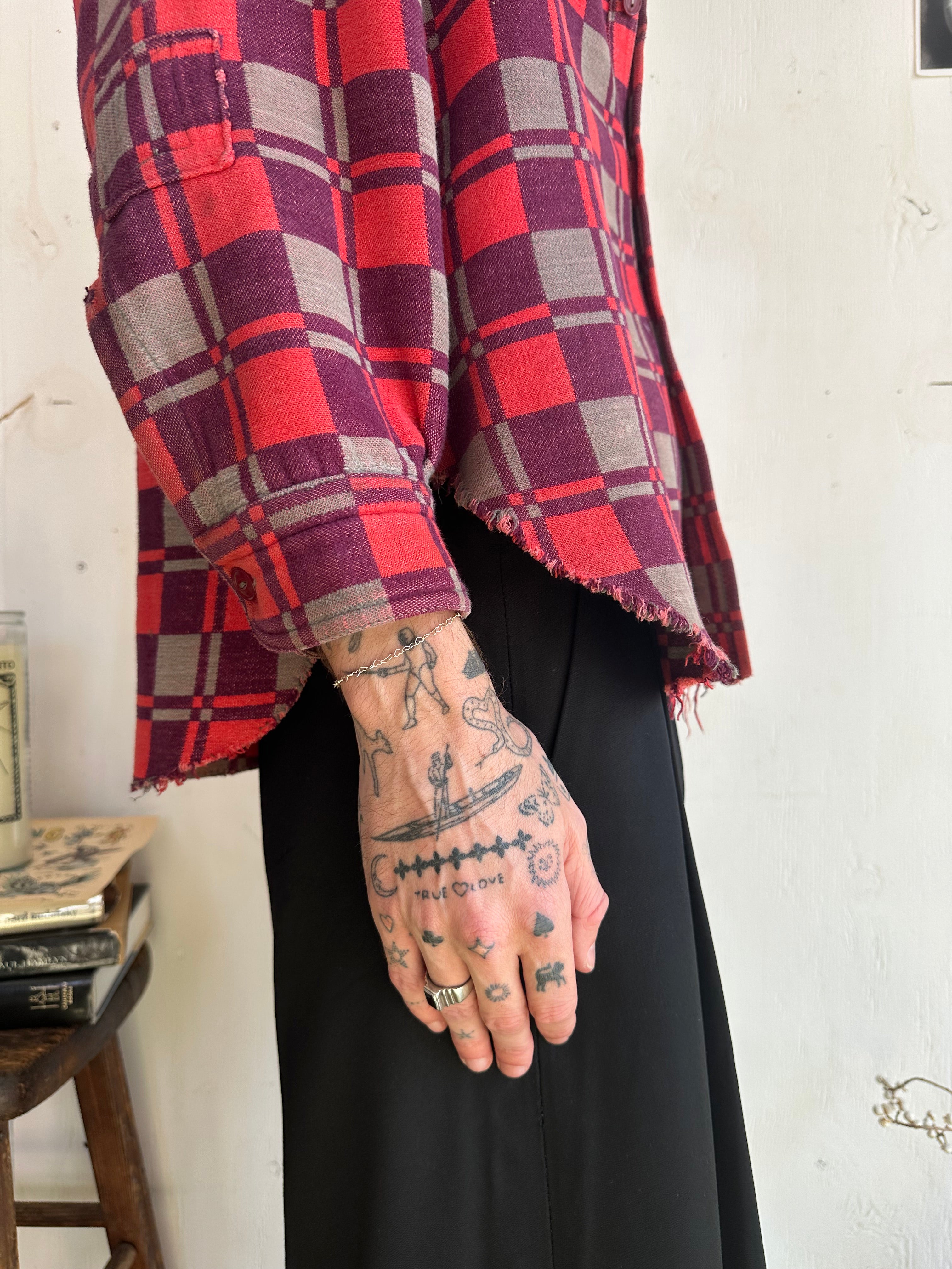 1960s Heavy Cotton Flannel (Boxy M)