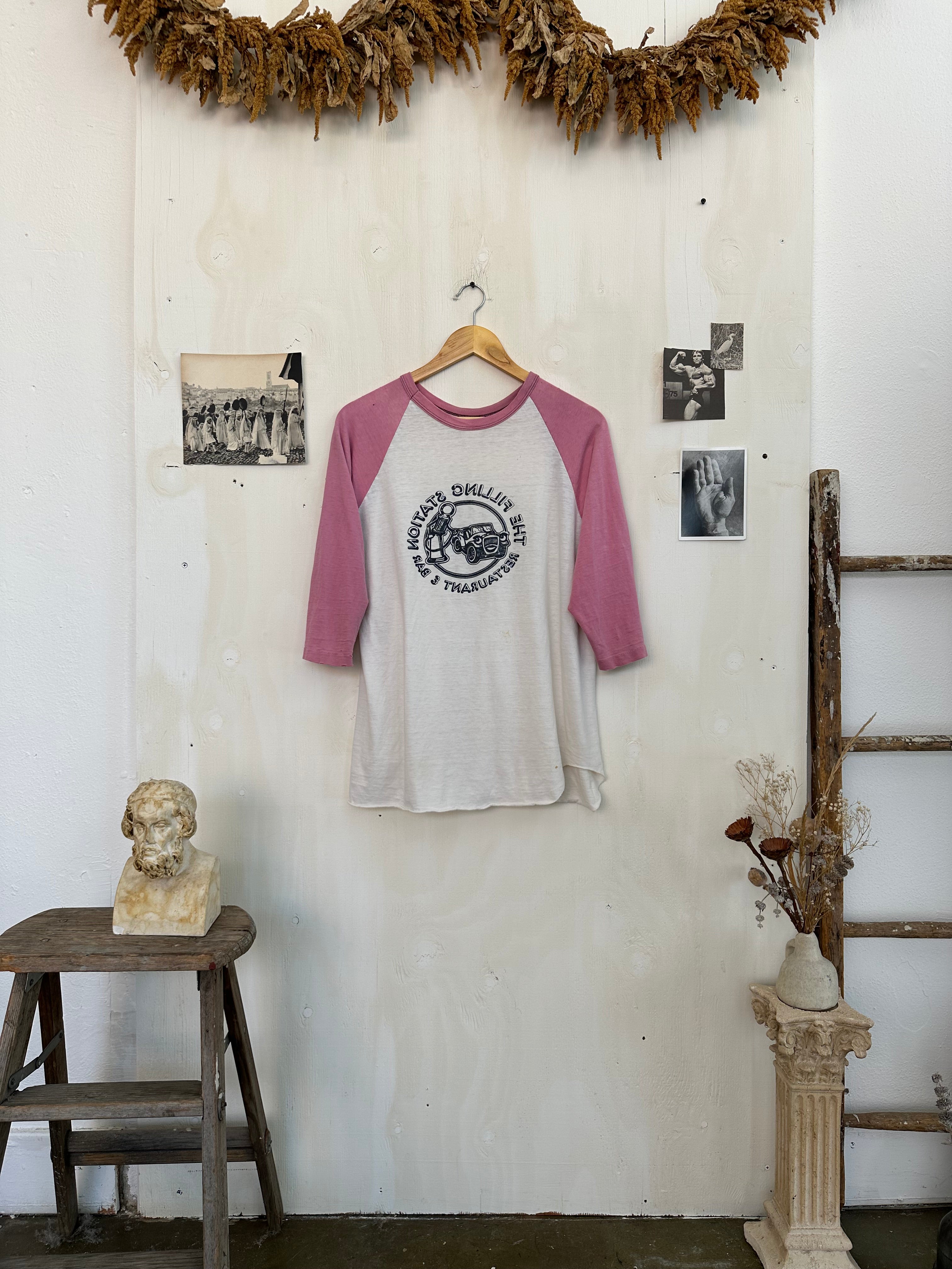 1970s The Filling Station Baseball Tee (L)