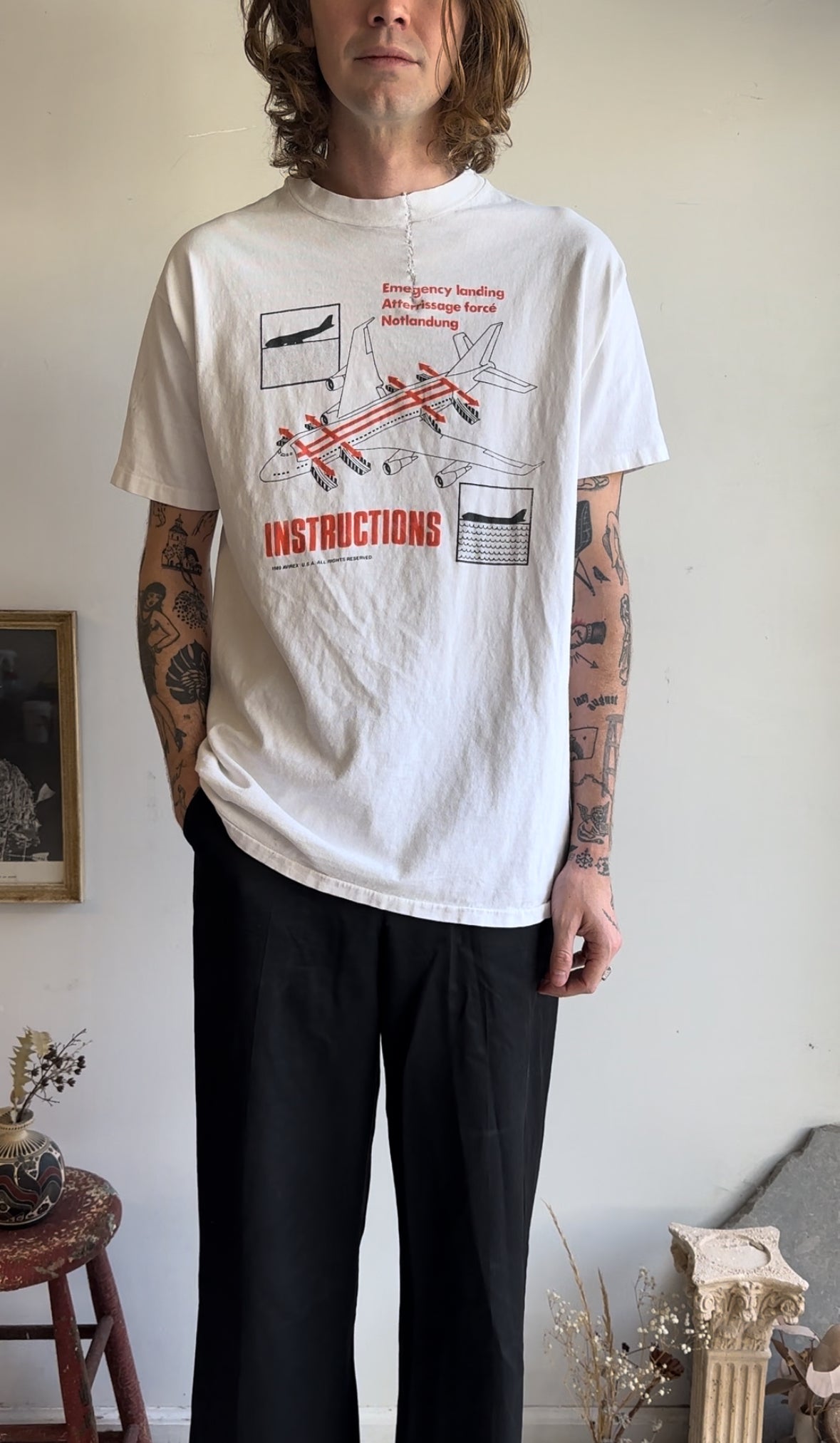 1989 Emergency Landing T-Shirt (XL)