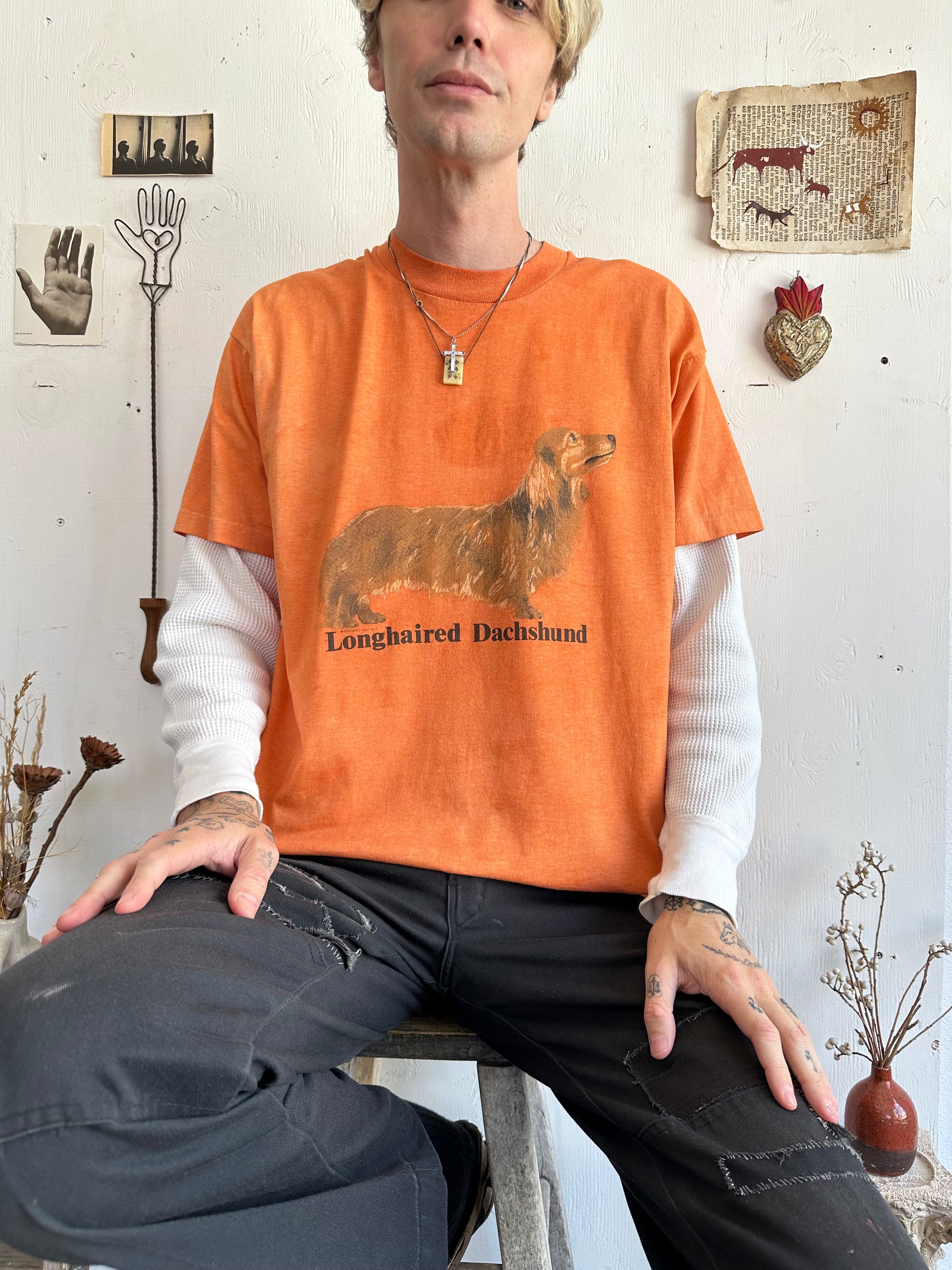 1990s Well Worn Dachshund T-Shirt