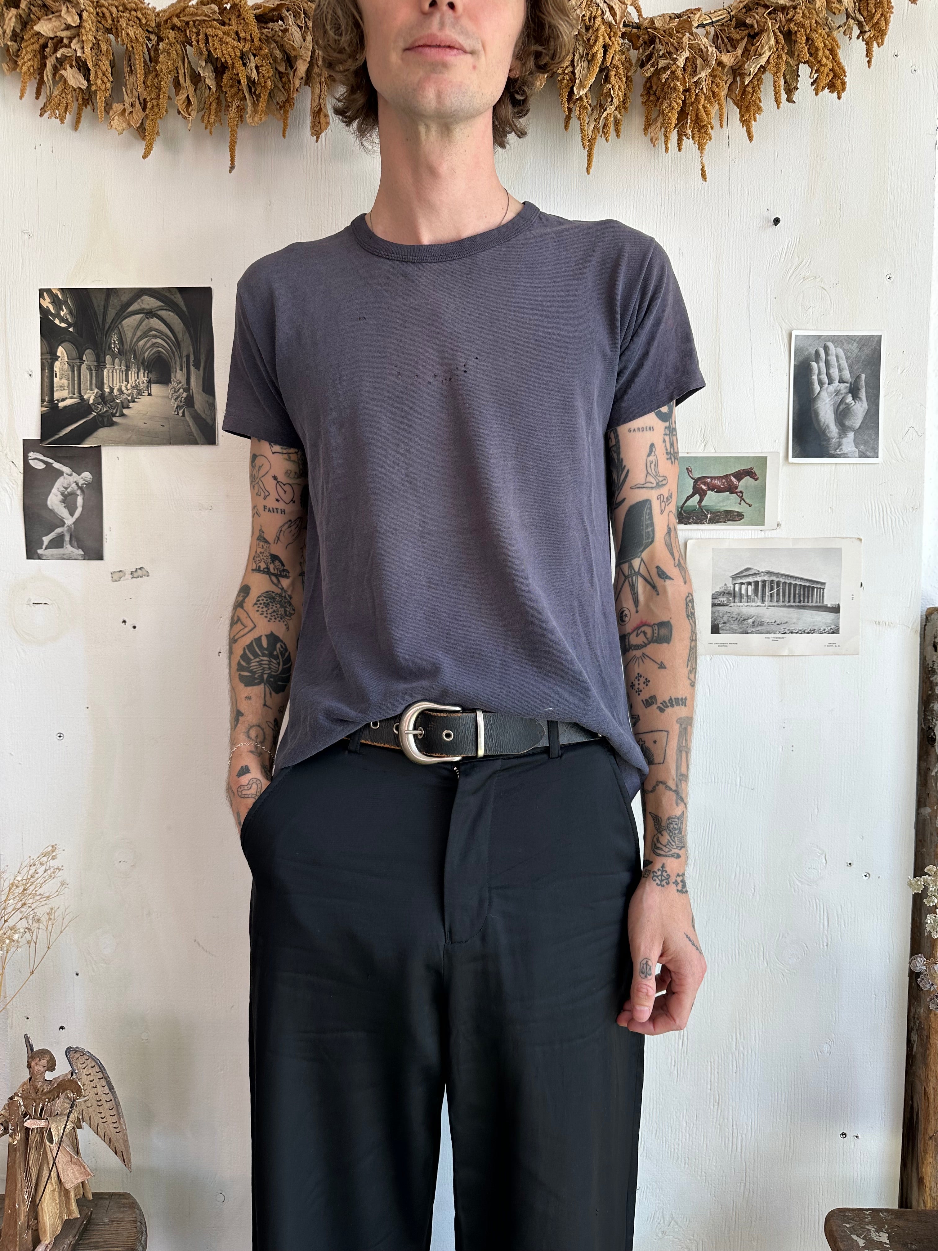 1970s Sun Faded Mason Dixon Motorcycle Tee (M)