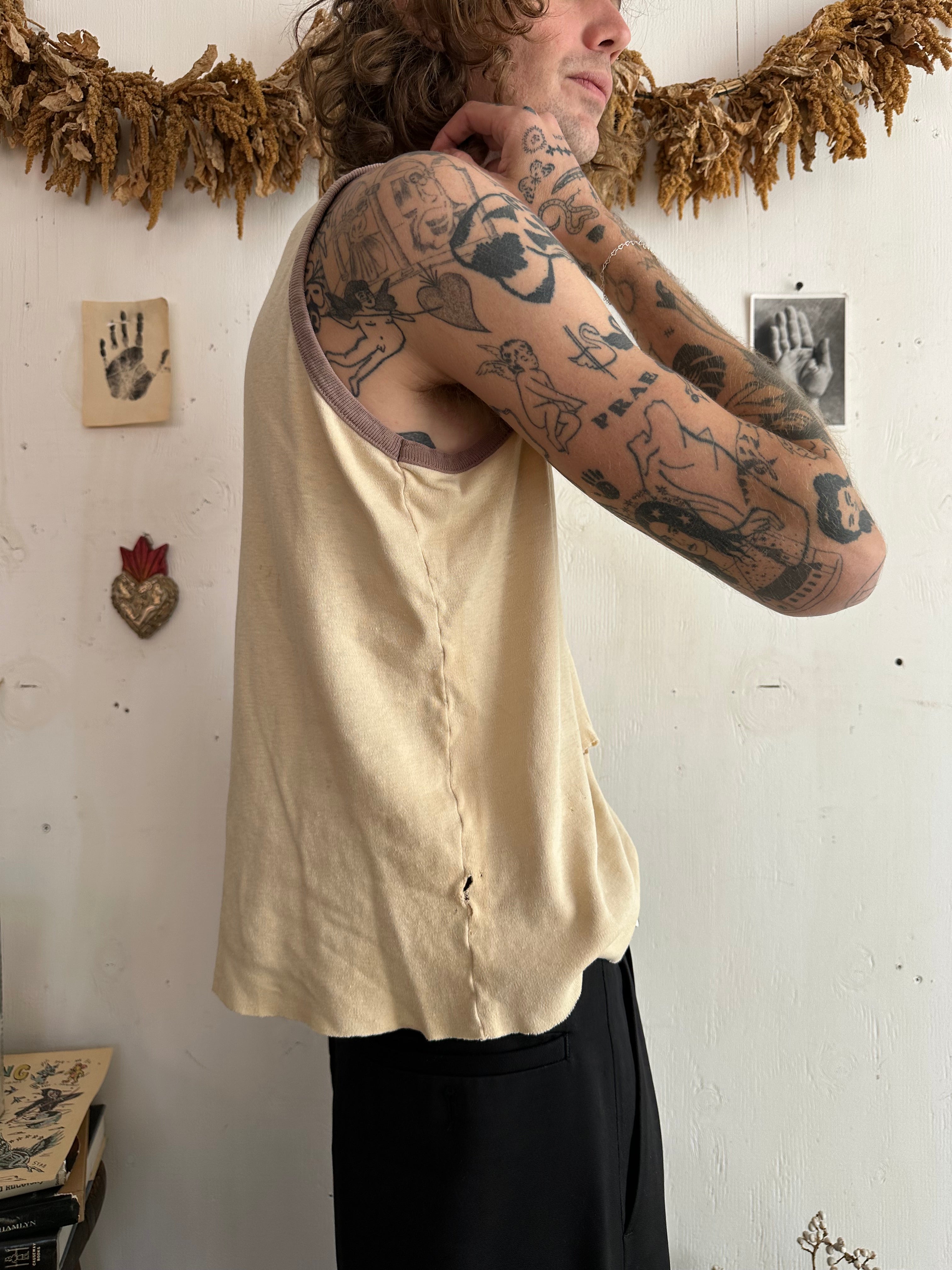 1970s Thrashed Tank Top (Boxy M/L)
