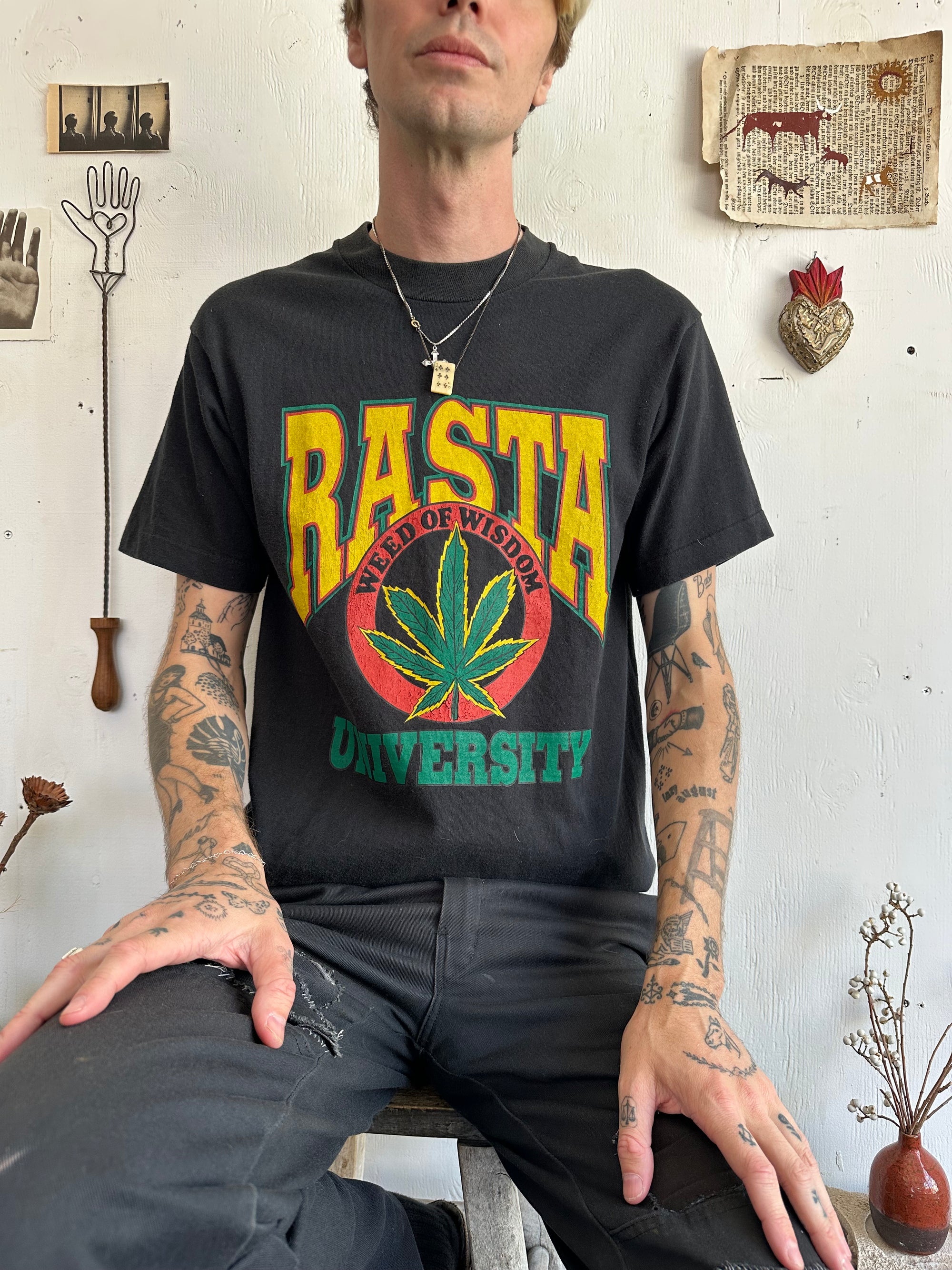 1990s Rasta University Tee