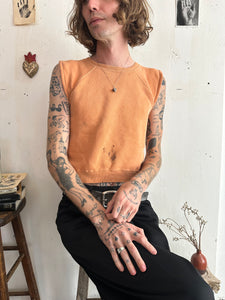 1960s Sleeveless Sweatshirt (Boxy XS/S)