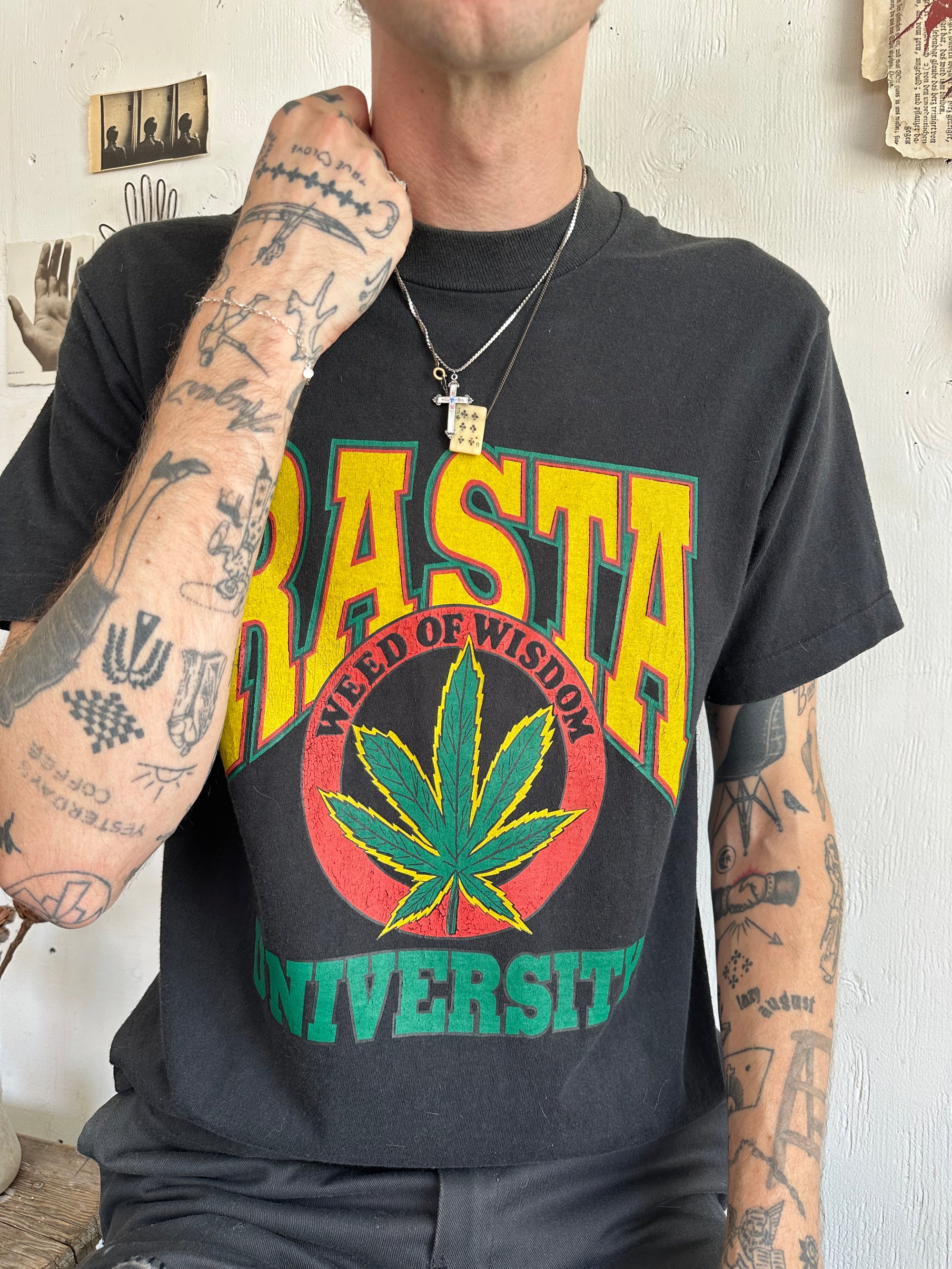 1990s Rasta University Tee