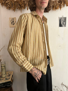 1970s Striped Shirt (Boxy M)