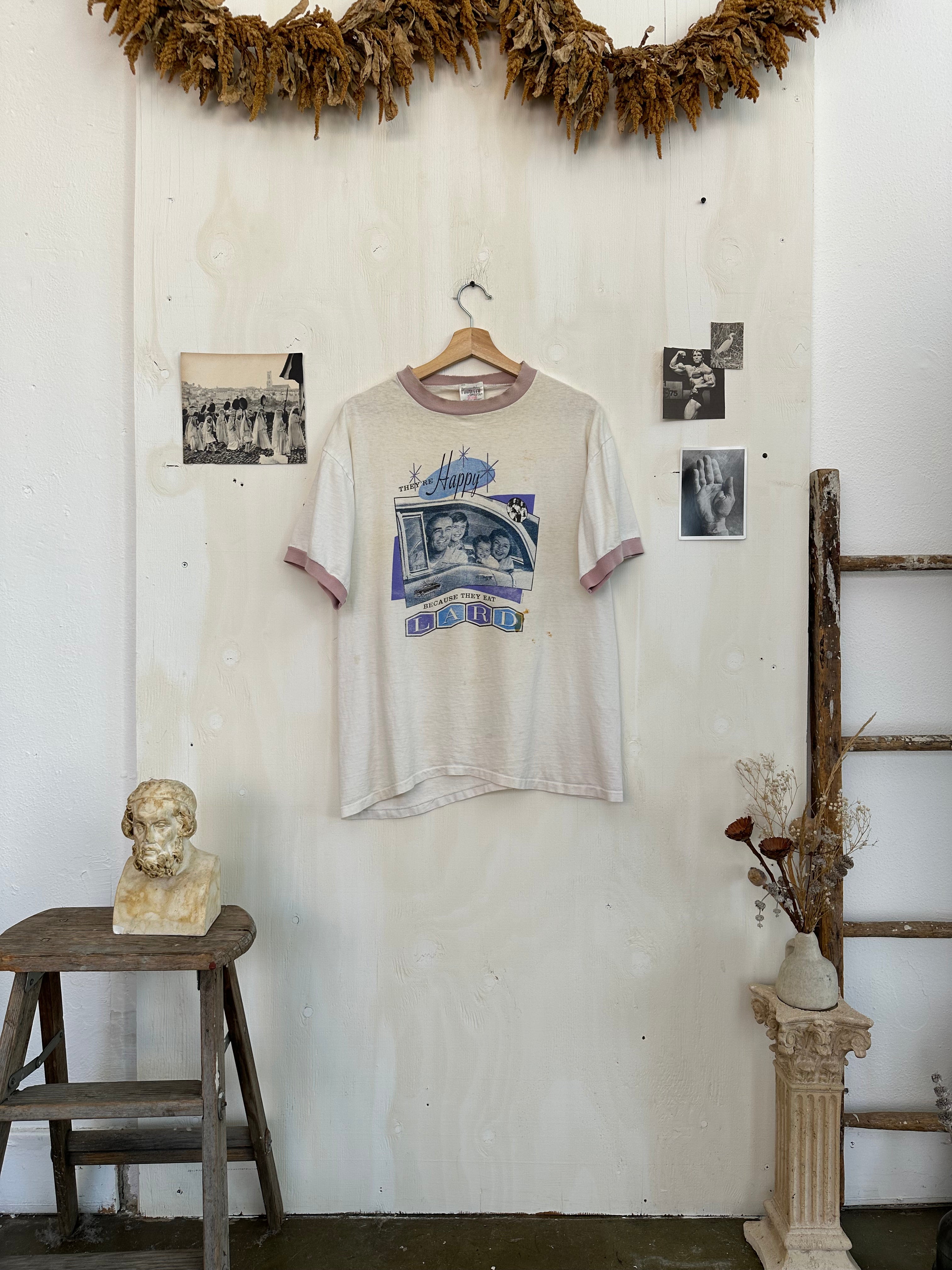 1980s Eat Lard Tee (L)