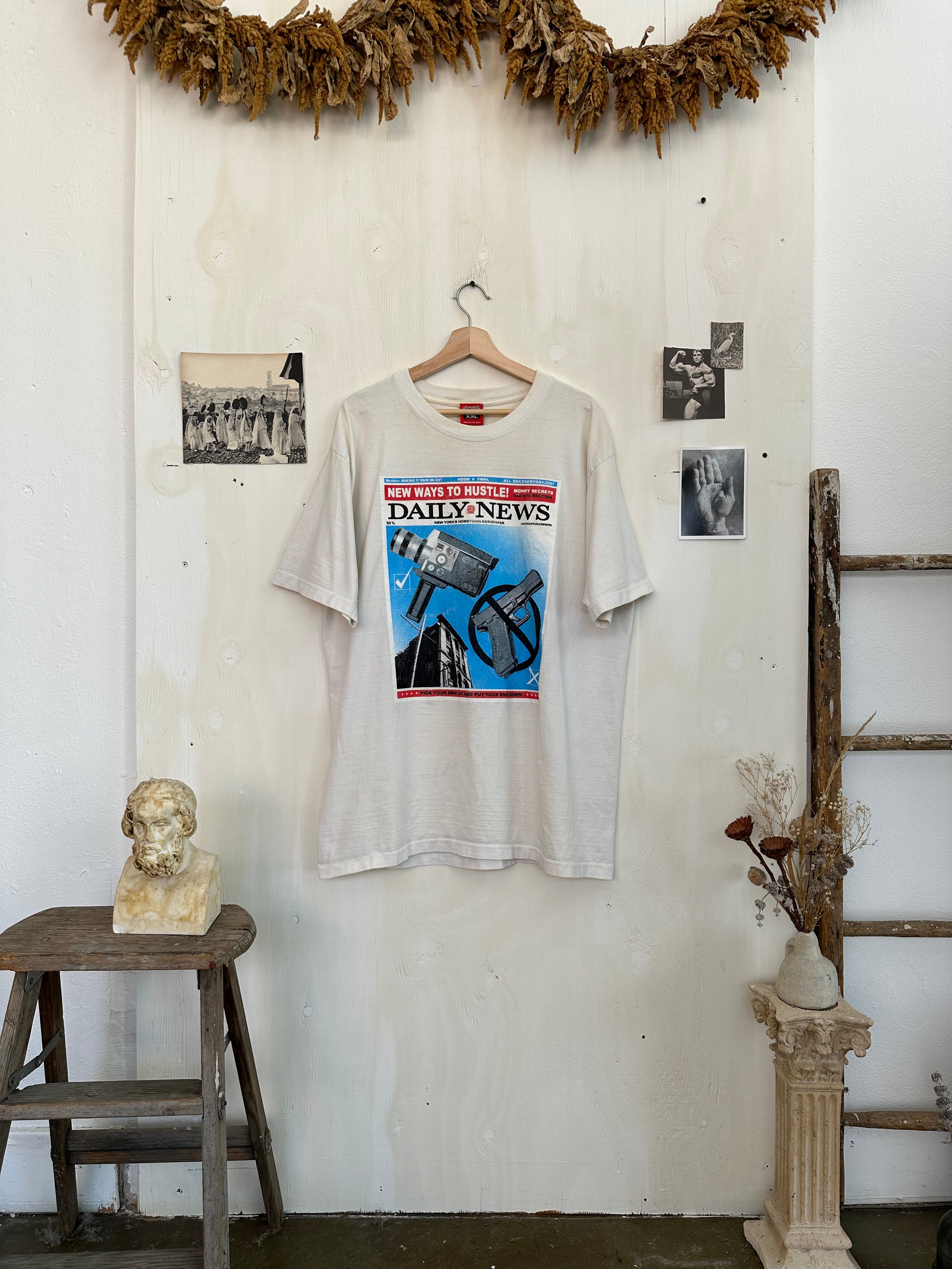 2000s Daily News T-Shirt (XXL)