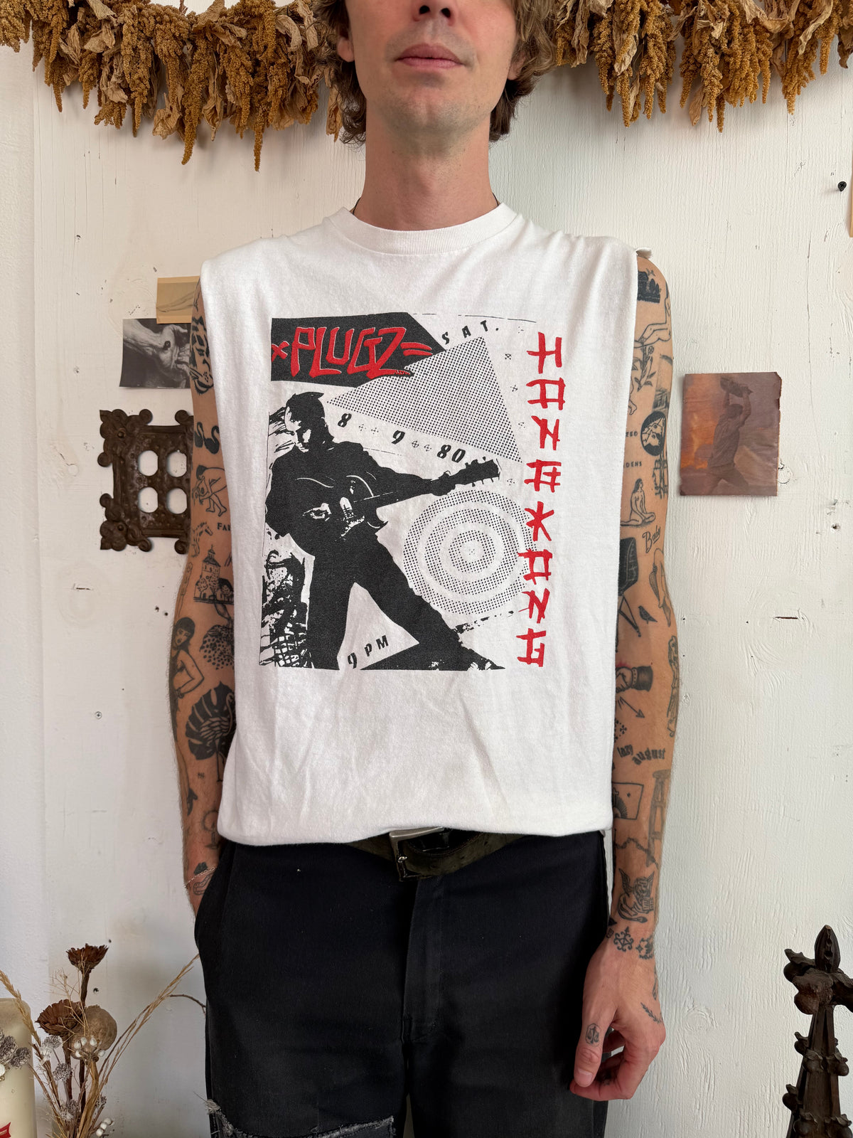2000s Plugz Hong Kong Muscle Tee