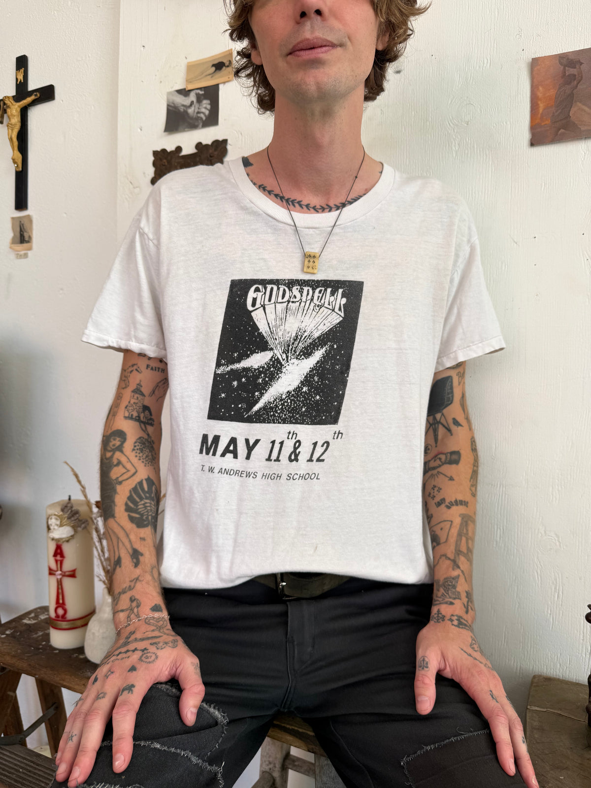 1980s Godspell Play Tee