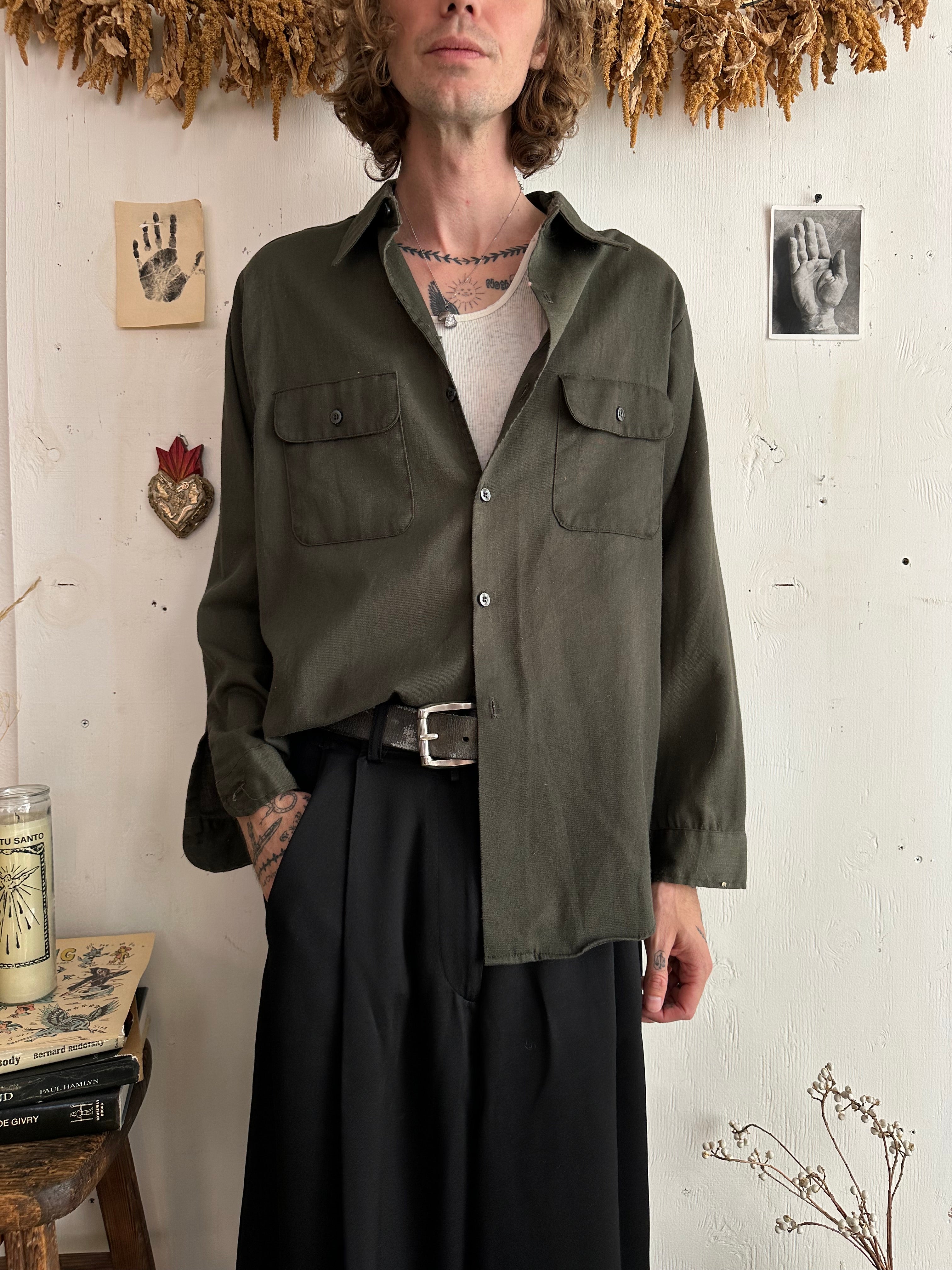 1970s Big Yank Work Shirt (L)