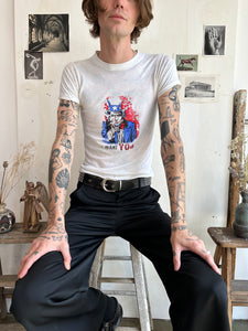 1970s Paper Thin Uncle Sam Tee (S)