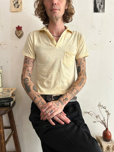 1970s Cotton Polo (S/M)