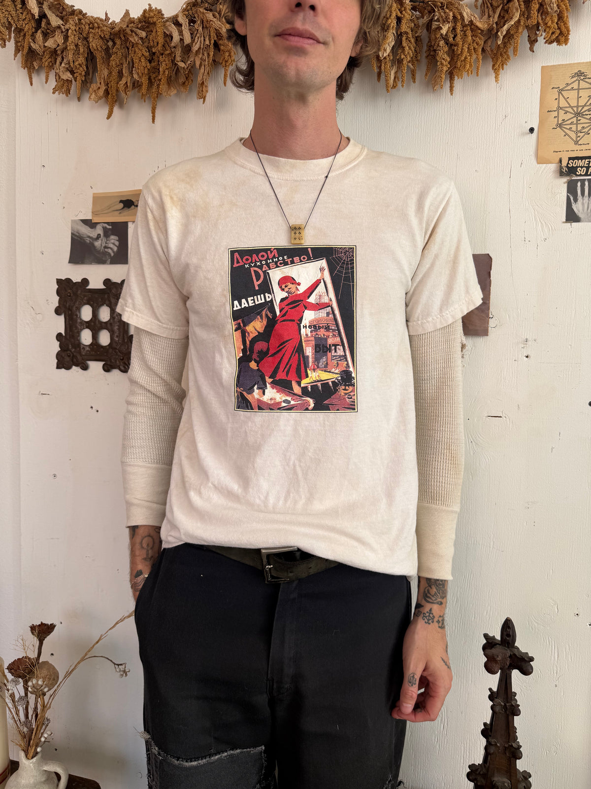 1990s Russian Playbill Tee