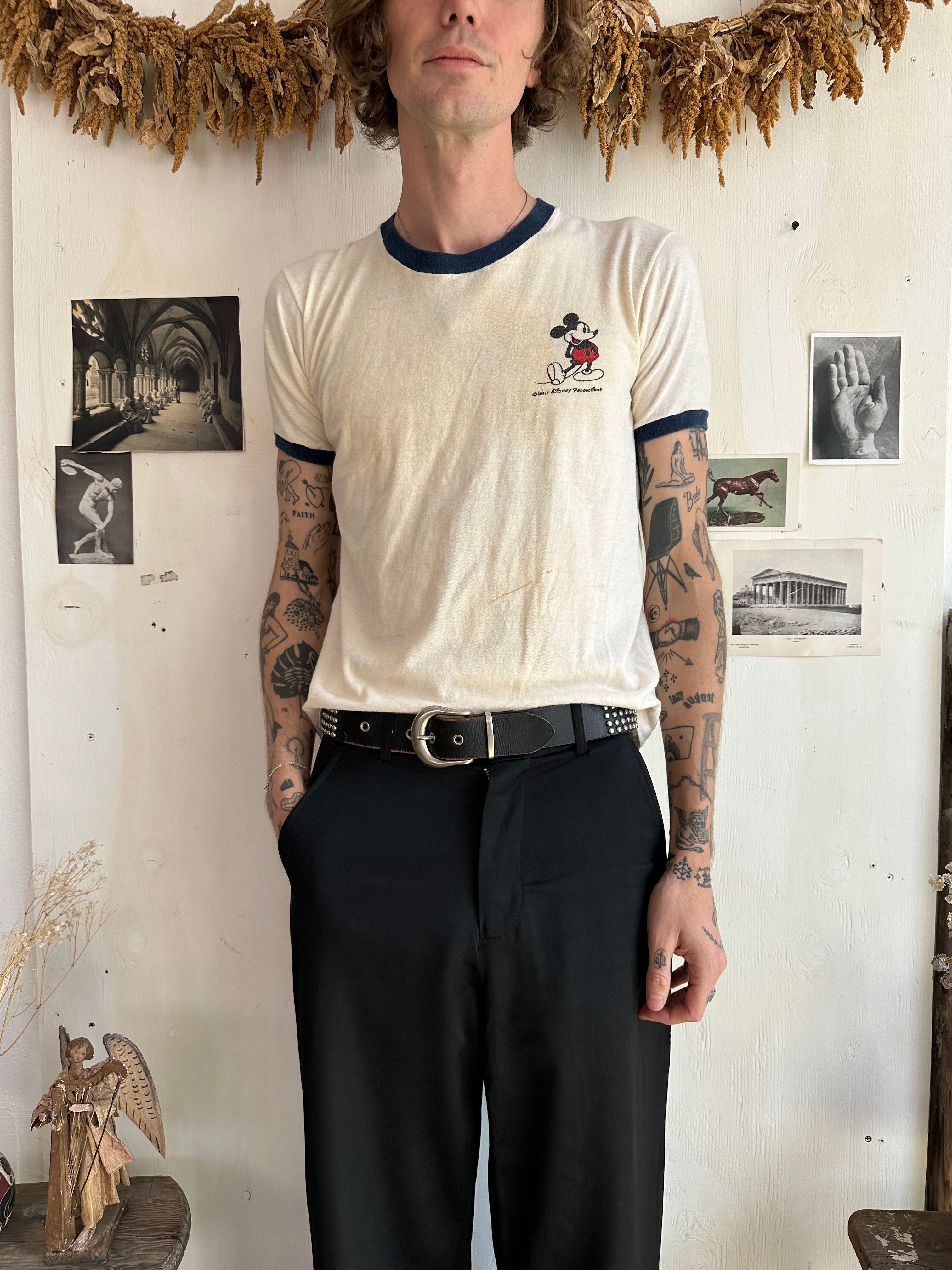 1970s Well-Worn Mickey Ringer (Boxy M)