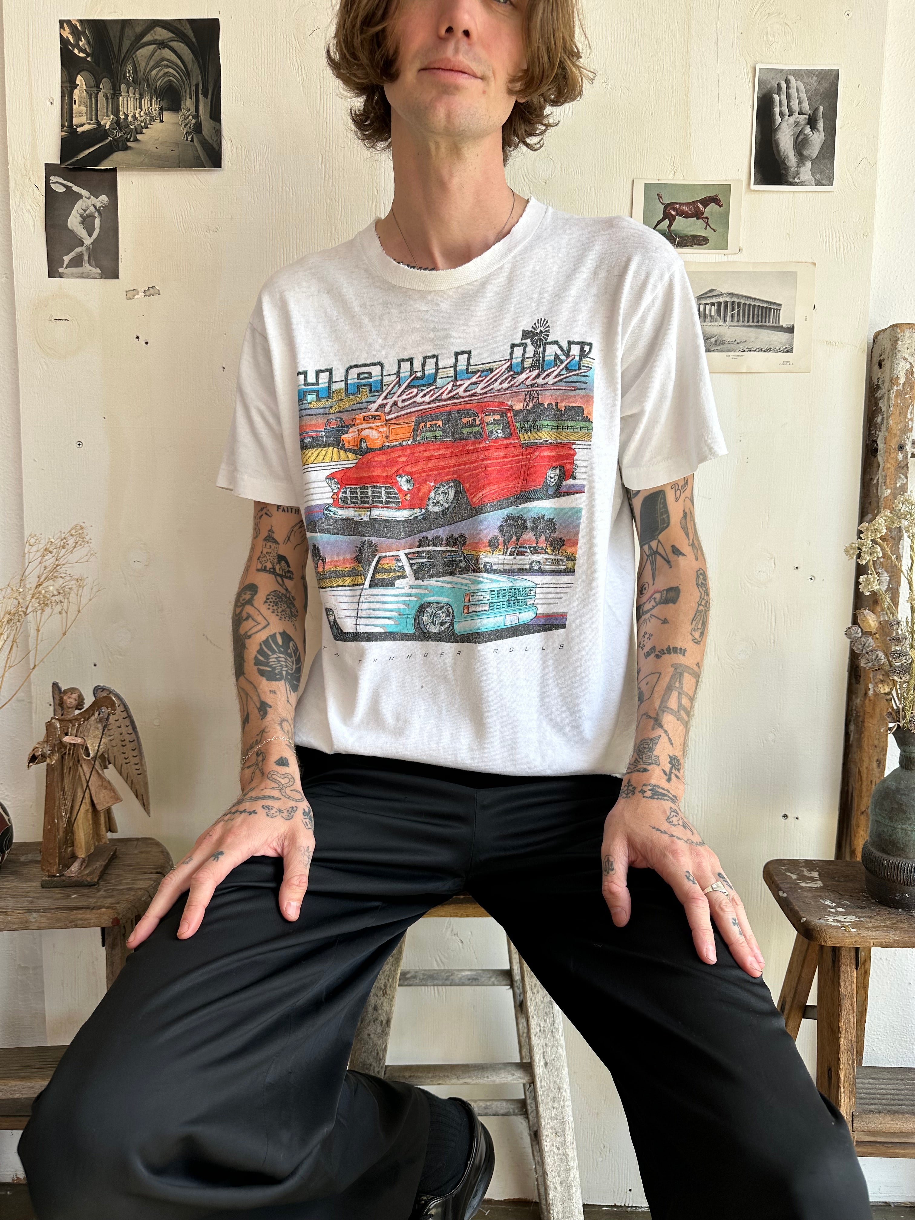 1990s Thrashed Truck Tee (L/XL)