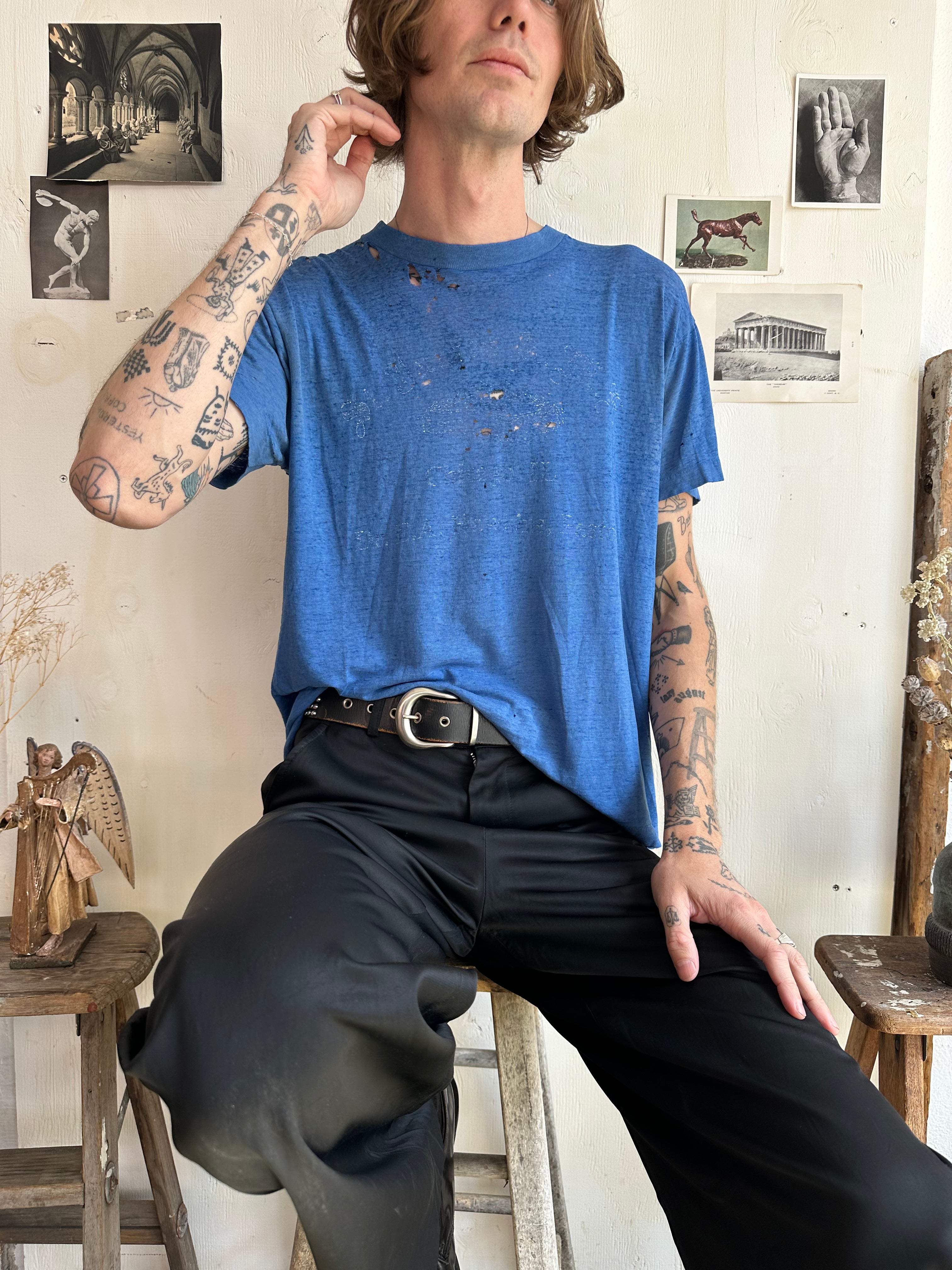 1980s Paper Thin Thrashed St. James Tee (L/XL)