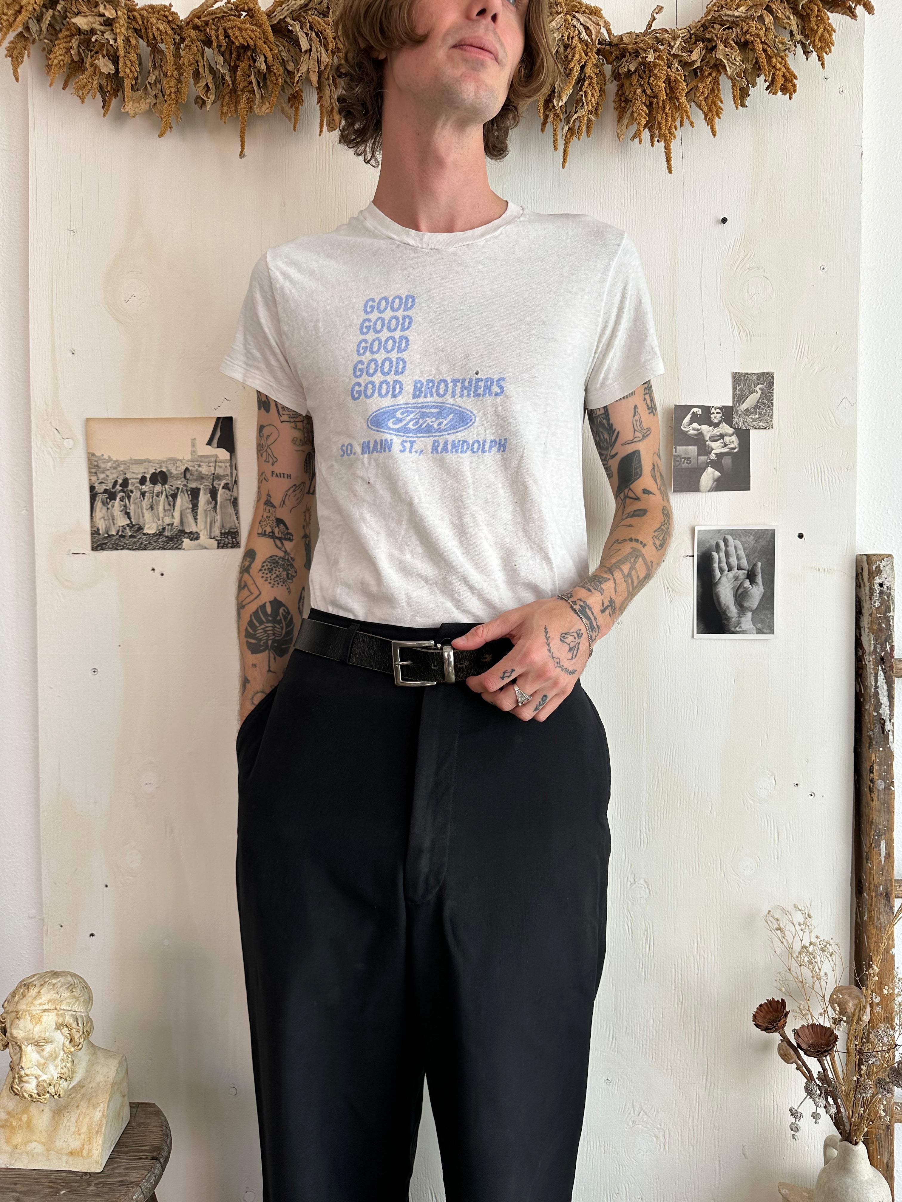 1970s Well Worn Ford T-Shirt (M)