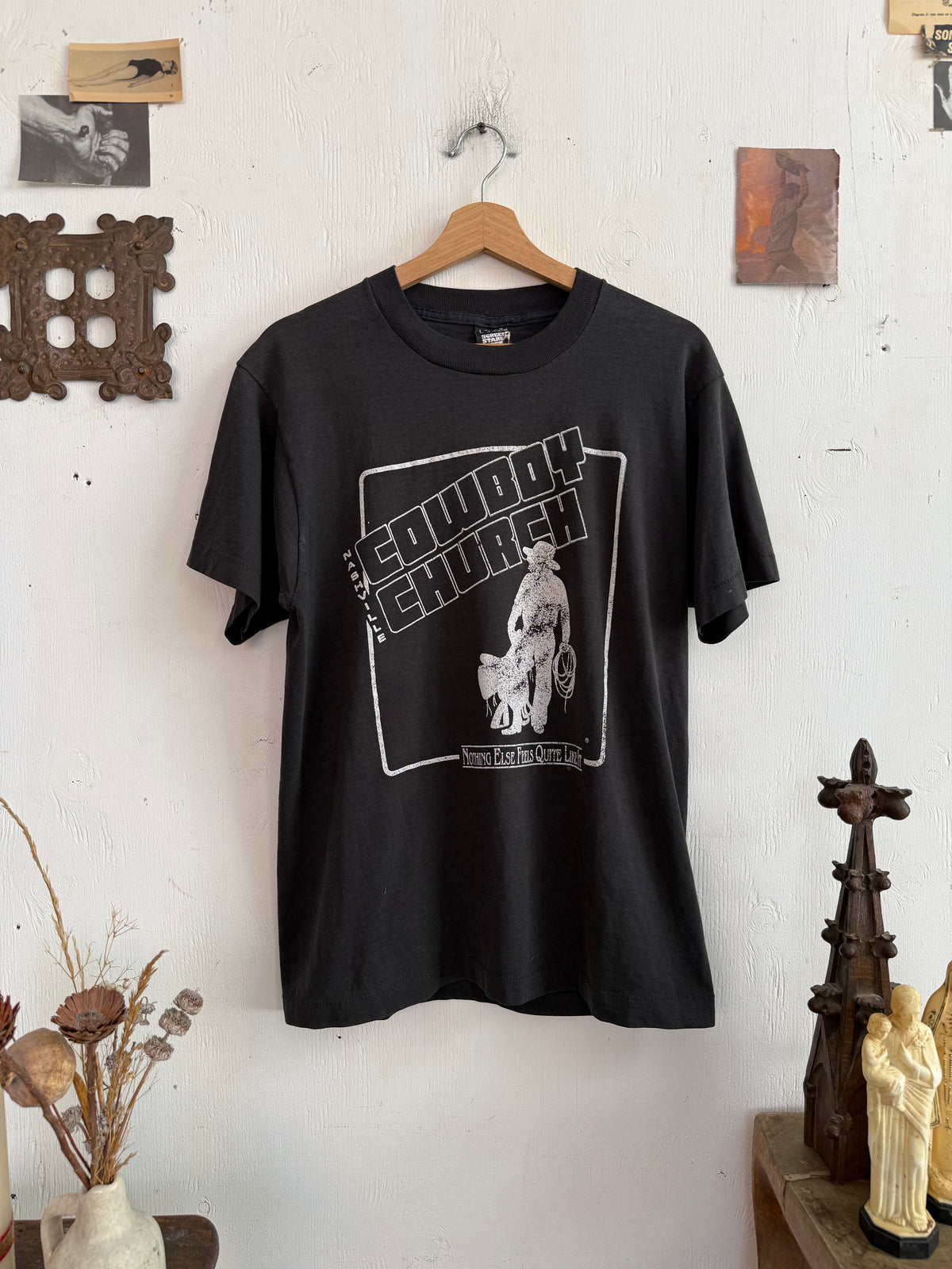 1980s Faded Cowboy Church T-Shirt