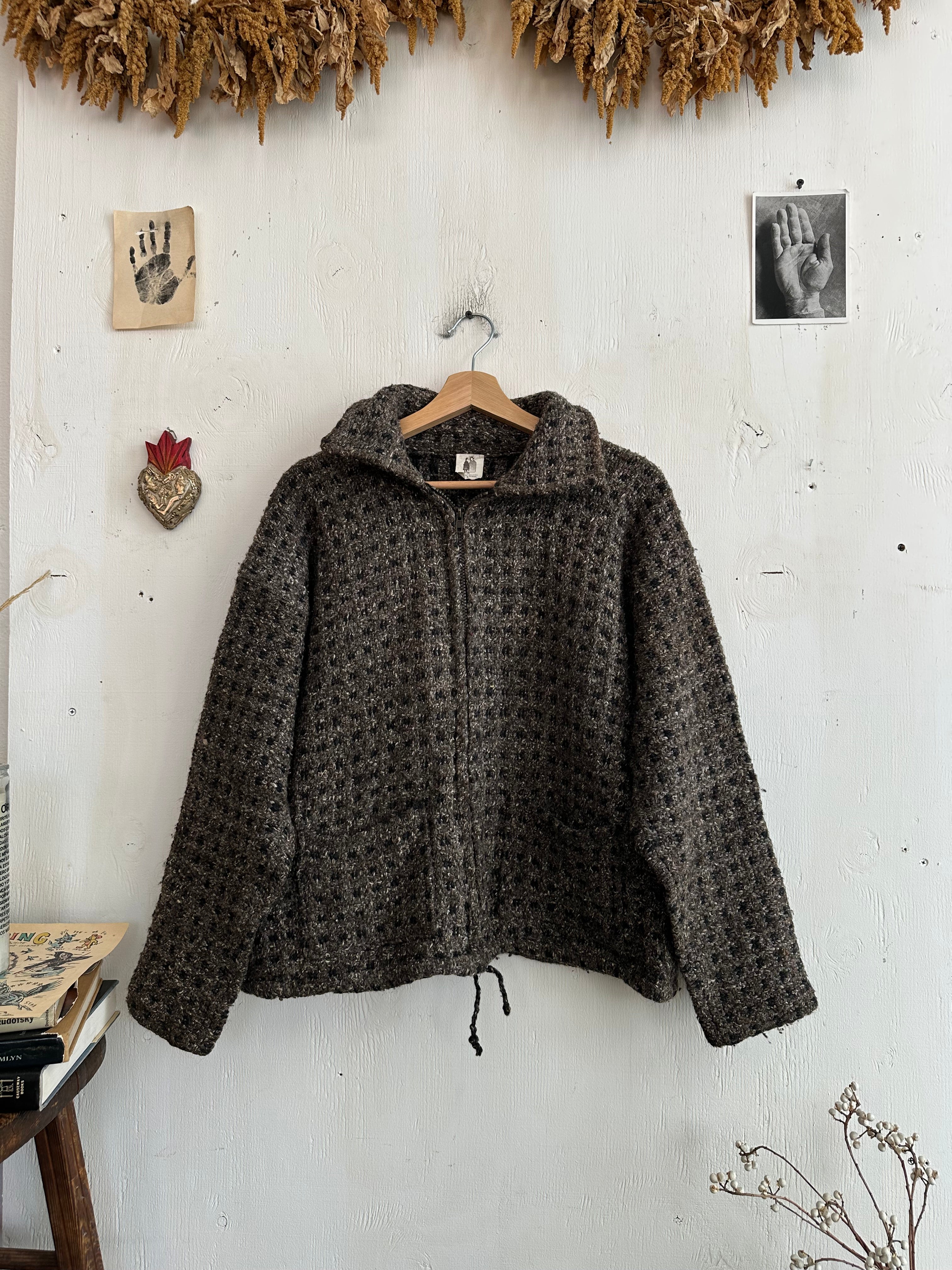 1980s Knit Jacket (Boxy S/M)