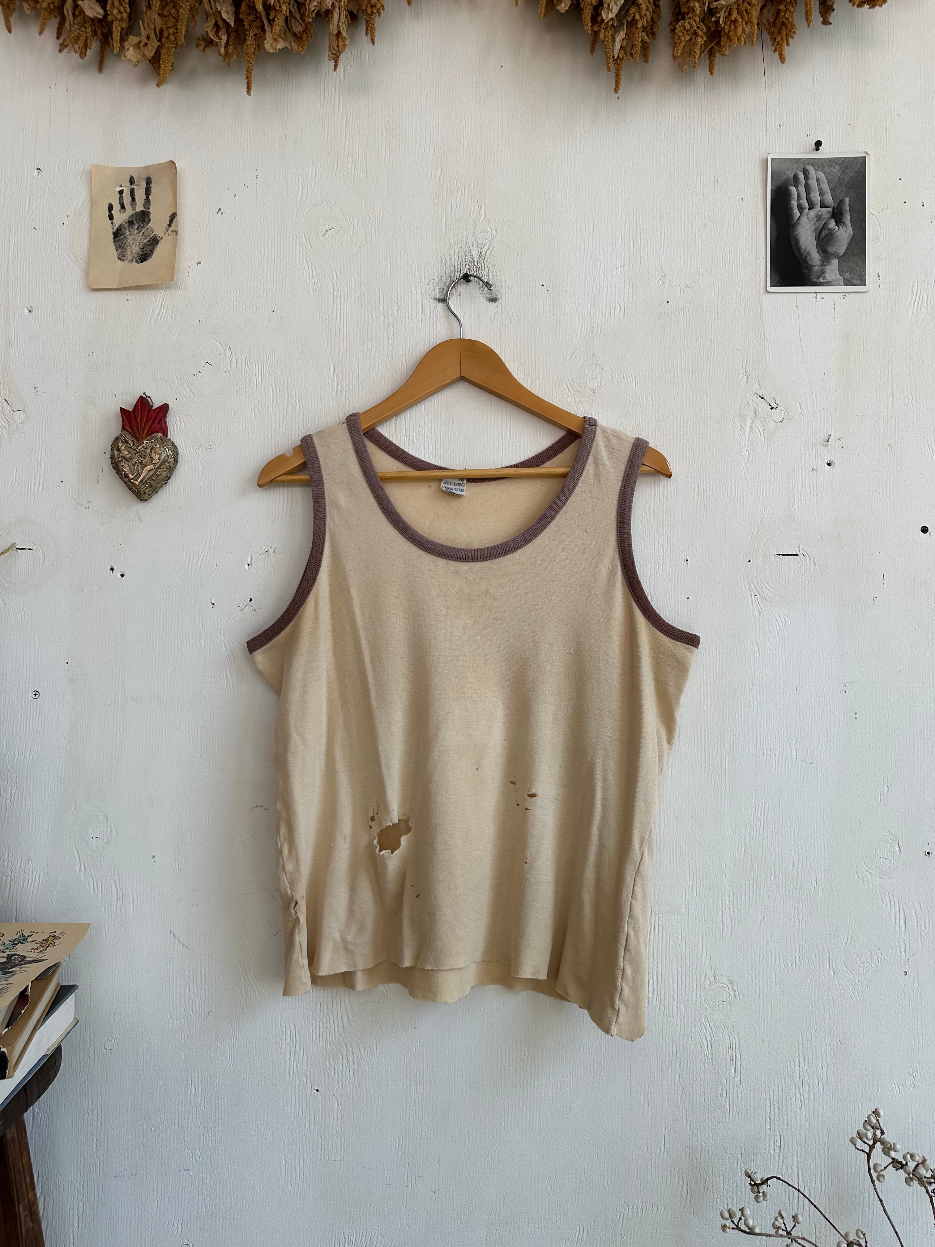 1970s Thrashed Tank Top (Boxy M/L)