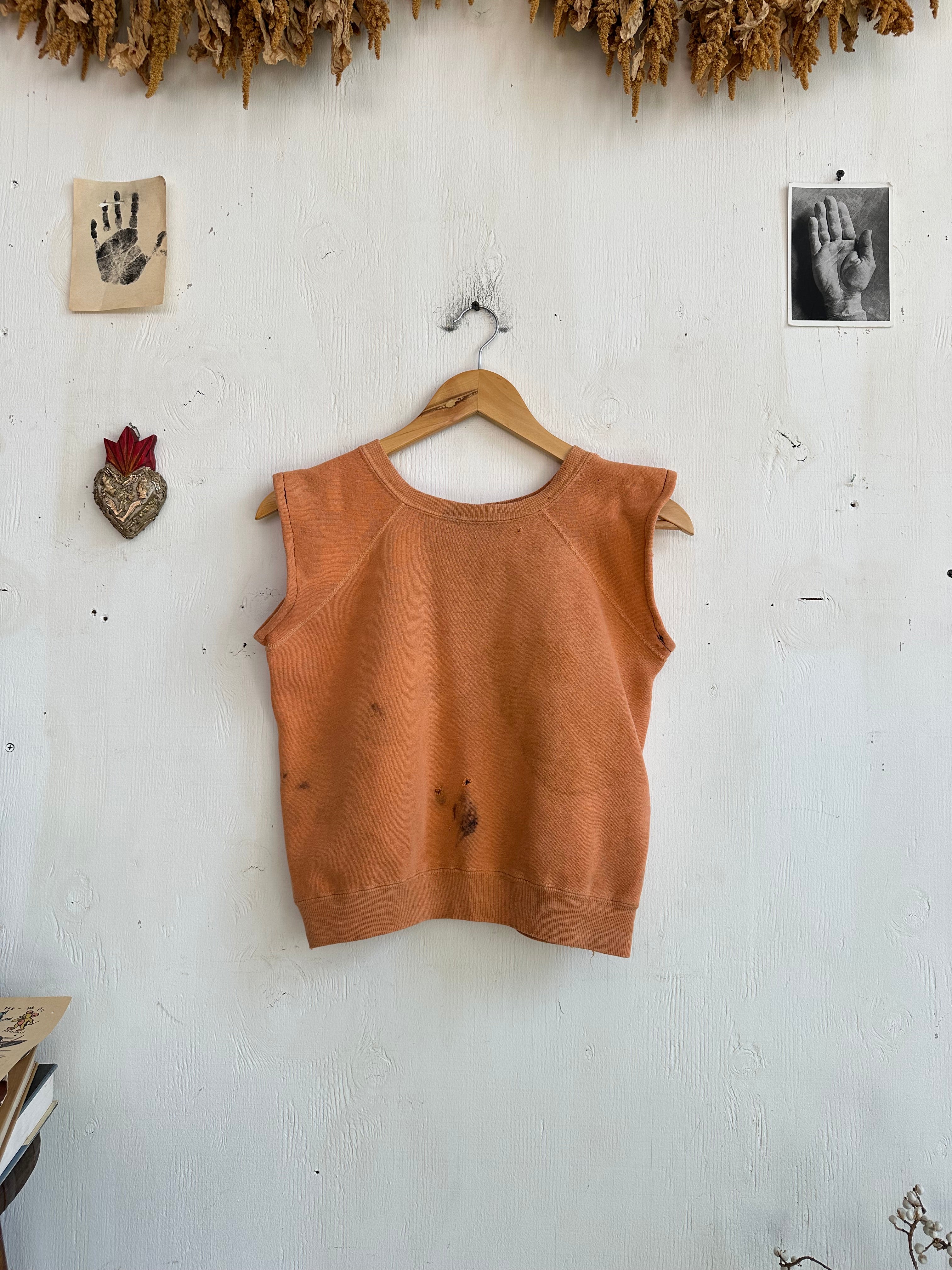 1960s Sleeveless Sweatshirt (Boxy XS/S)