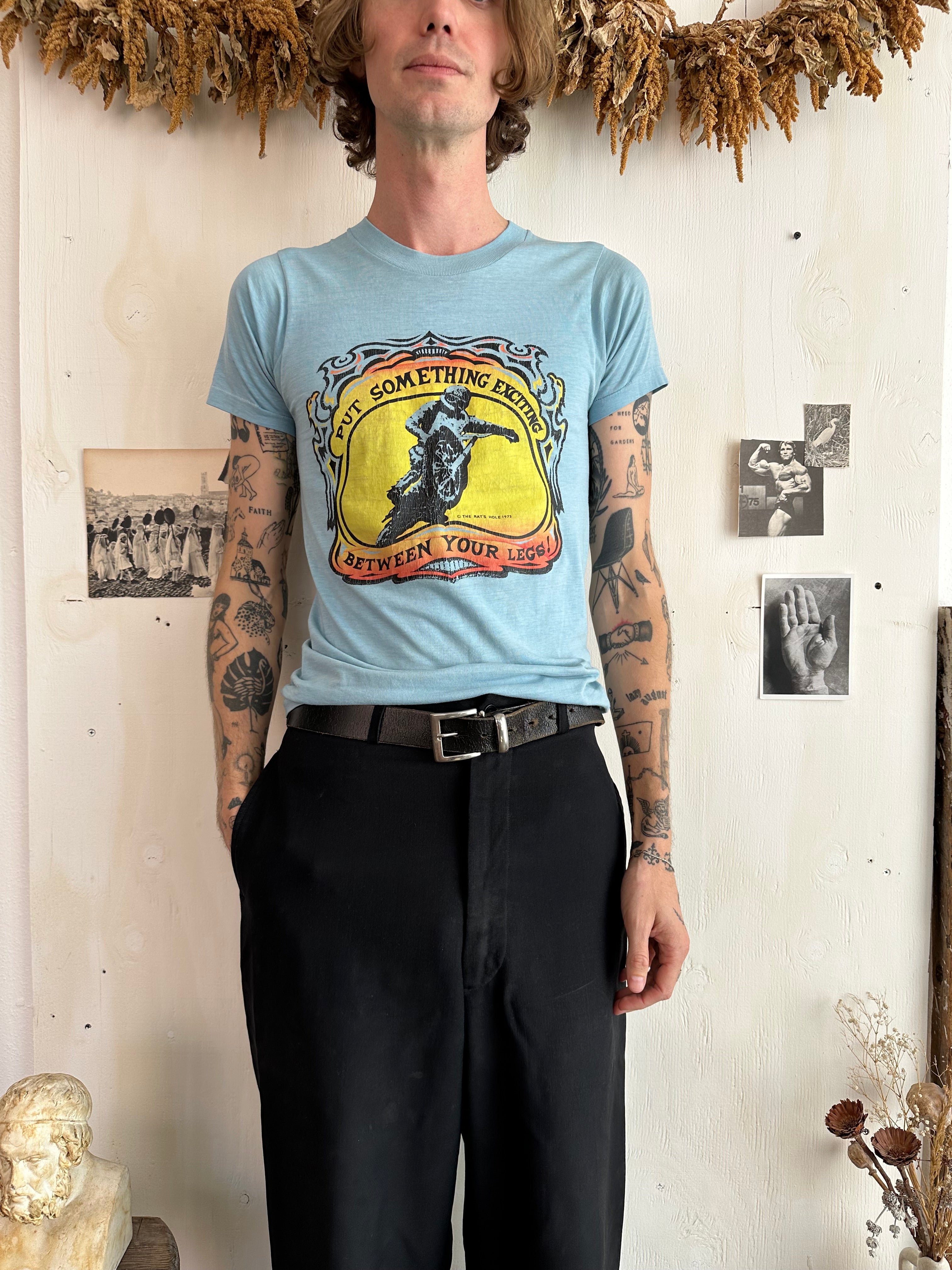 1973 Rat’s Hole Moto Cross Tee (S/M)