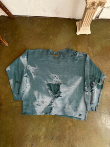 1990s Destroyed Sunfaded Sweatshirt (Boxy XL)