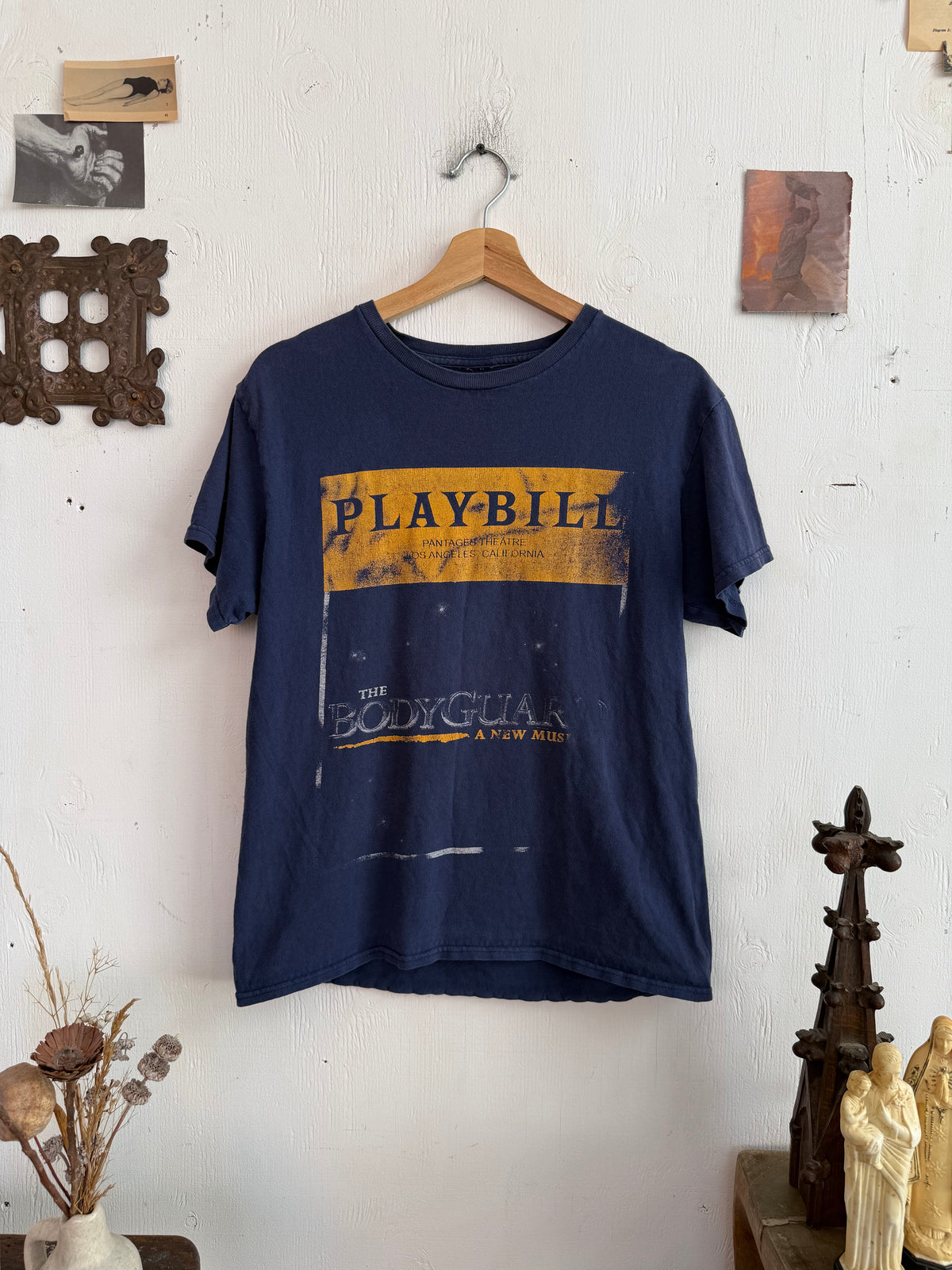 2000s Playbill w Whitney Houston Tee