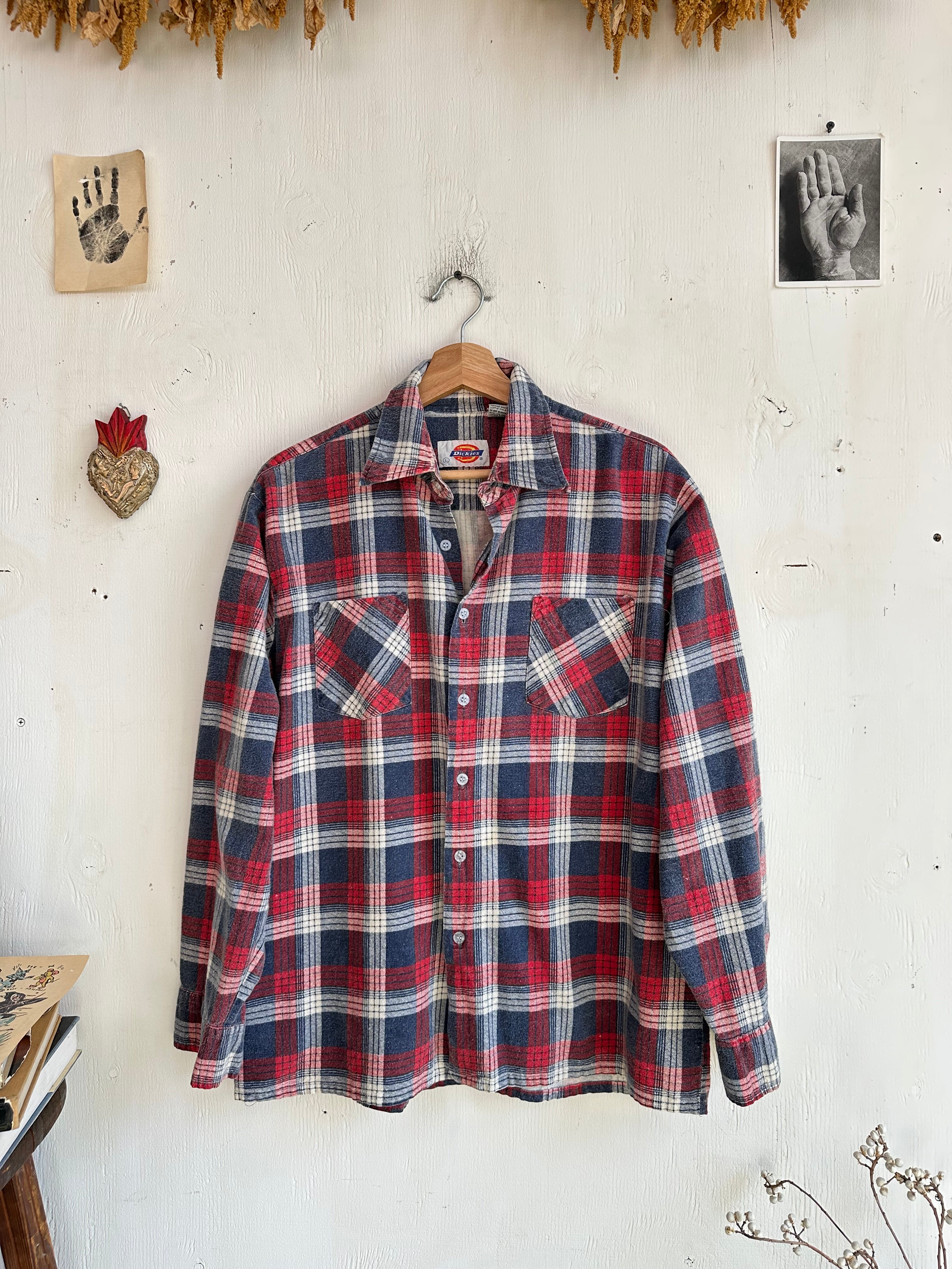1980s Dickies Cotton Flannel (Boxy L)