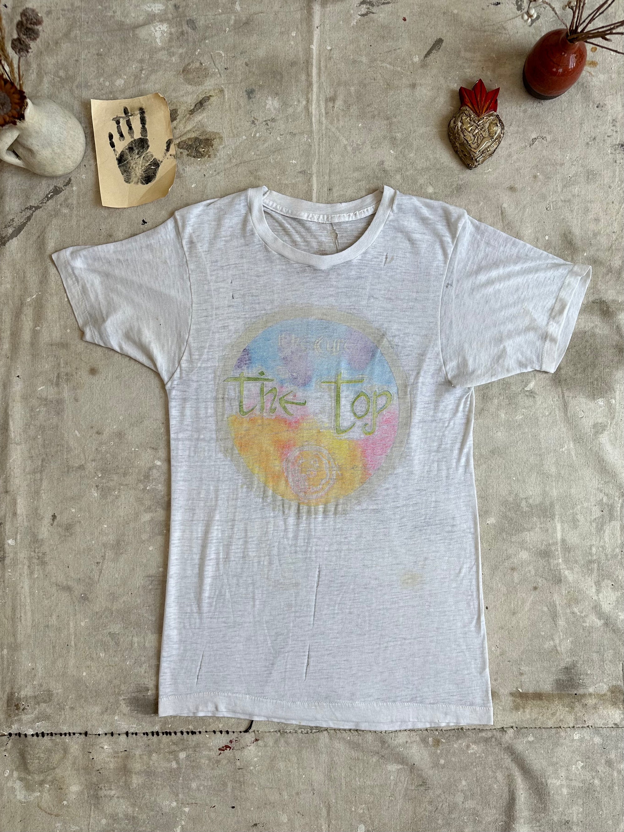 1980s Paper Thin The Cure The Top Tee