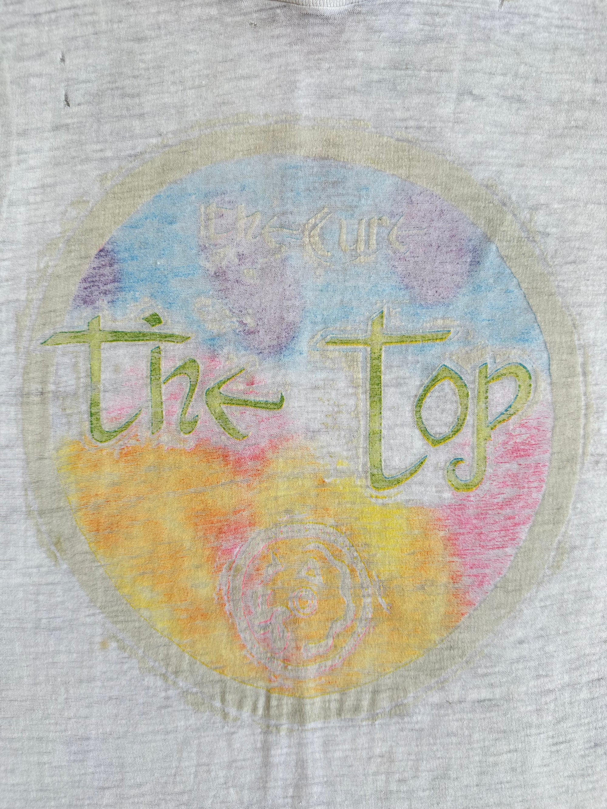 1980s Paper Thin The Cure The Top Tee