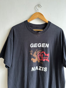 2000s Well-Worn Antifascist T-Shirt (XXL)
