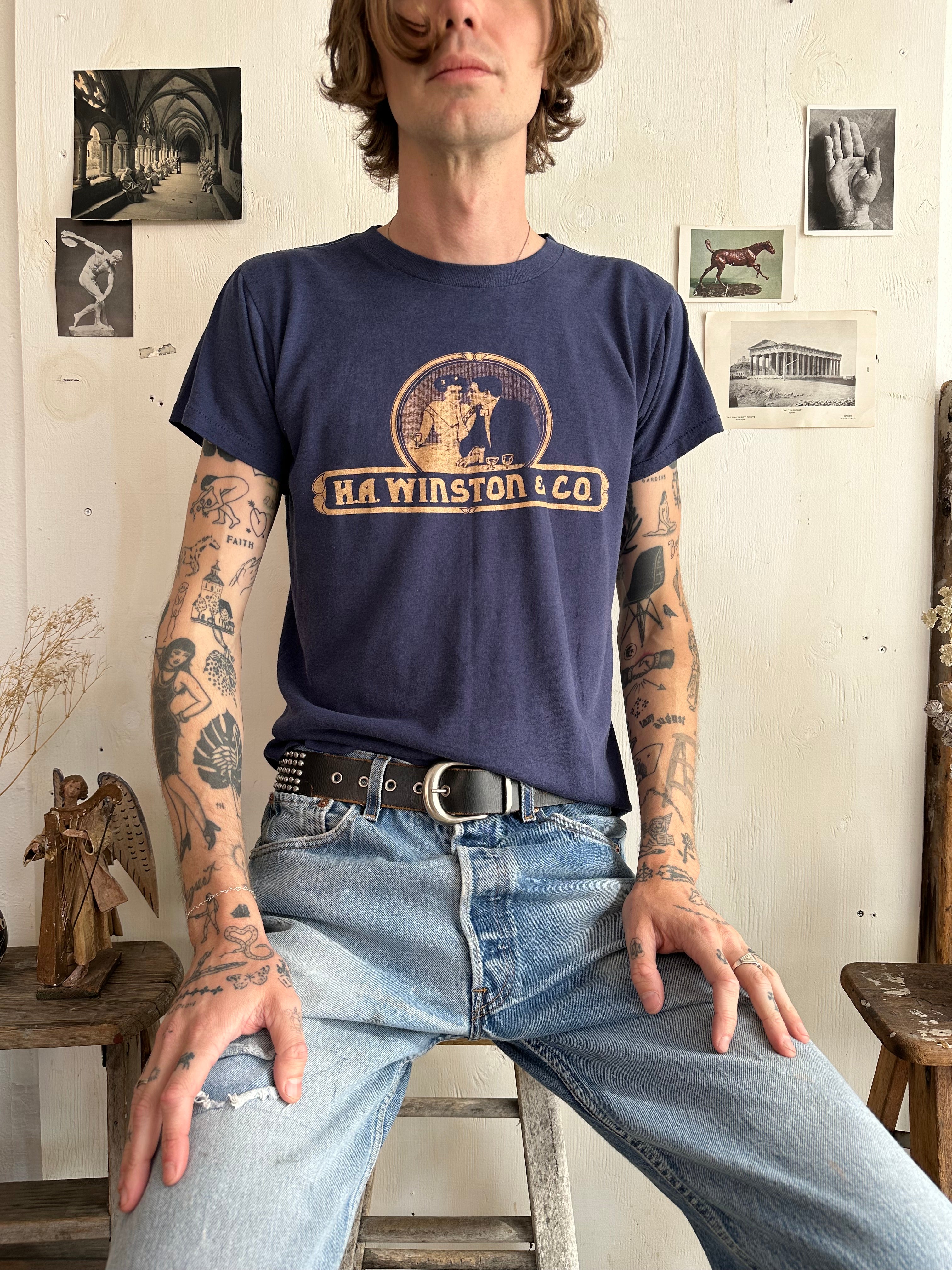 1970s H.A. Winston T-Shirt (Boxy M)