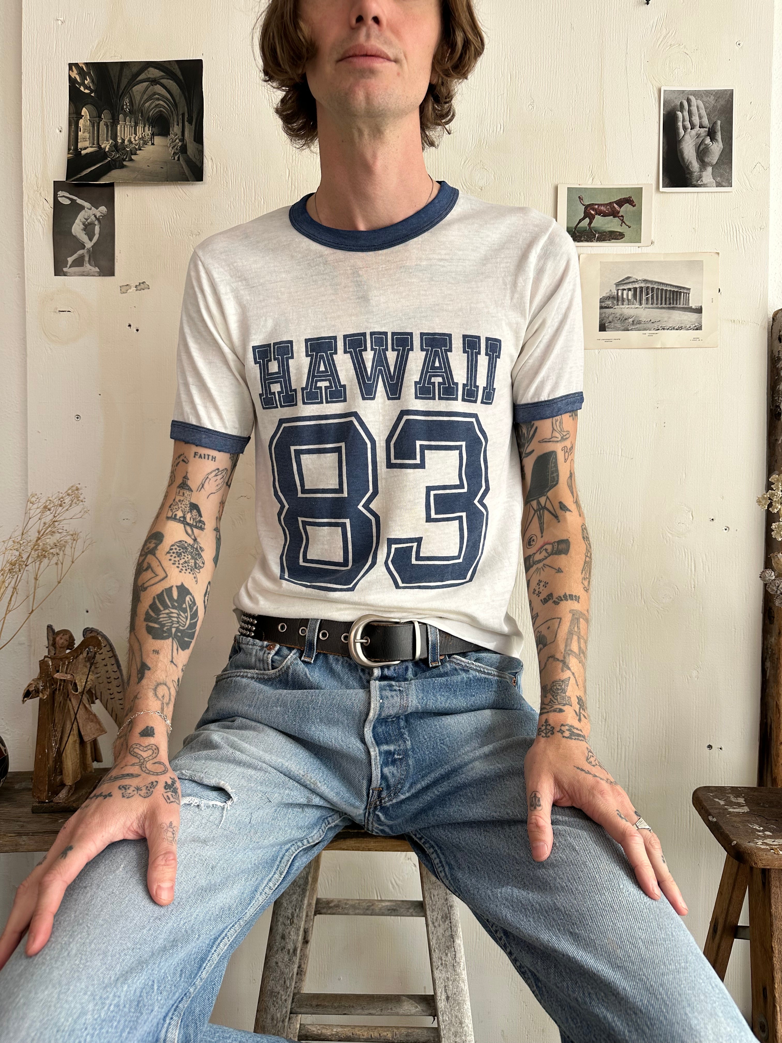 1980s Paper Thin Hawaii Jersey Tee (M)