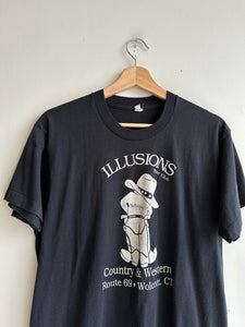 1980s Illusions Western Nite Club T-Shirt (M)