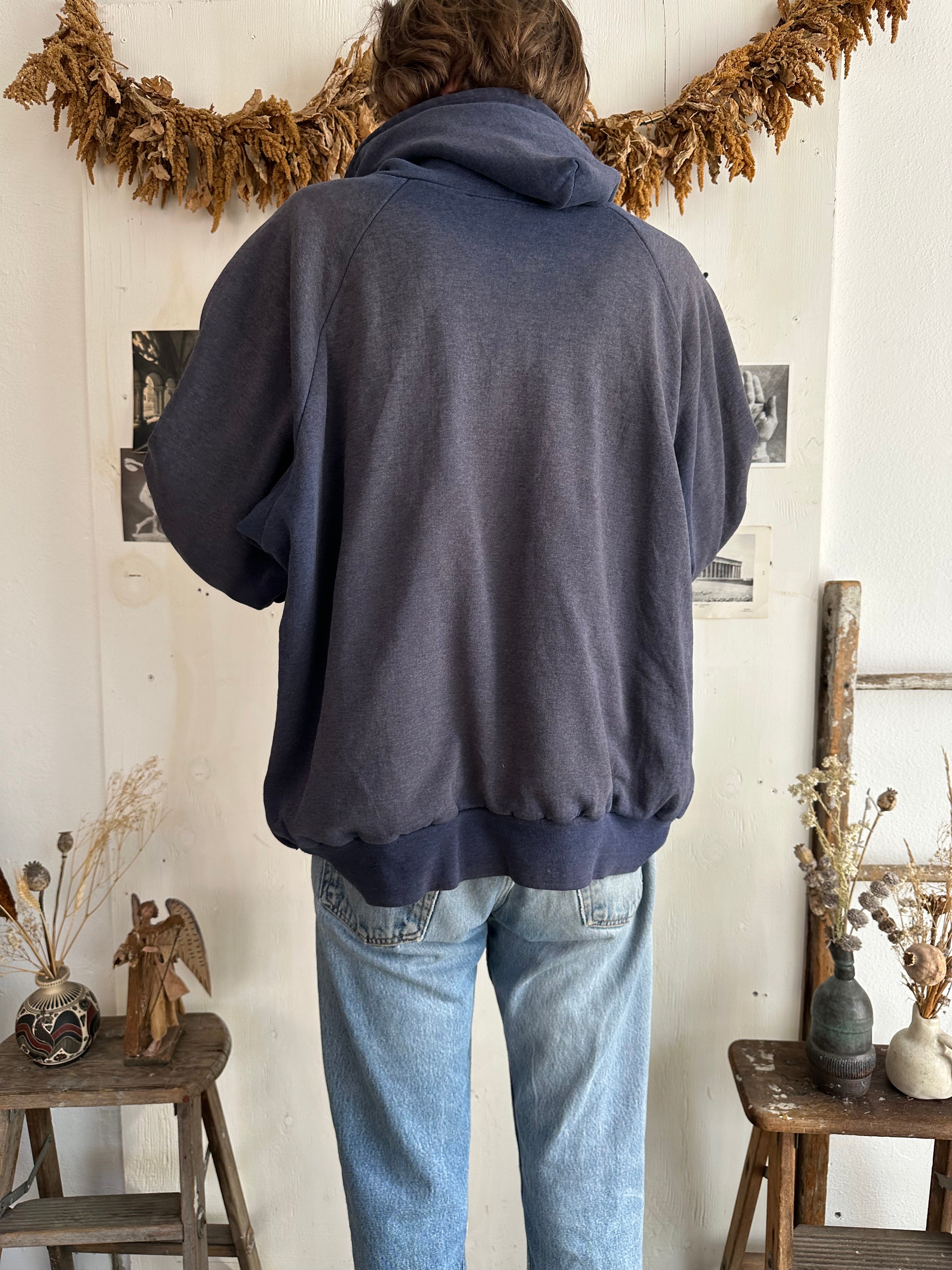 1990s Sunfaded Thermal Lined Hoodie (Boxy XXL)