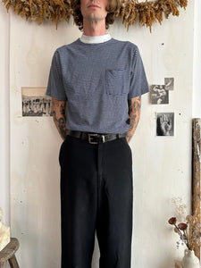 1980s Striped Pocket Tee (M)