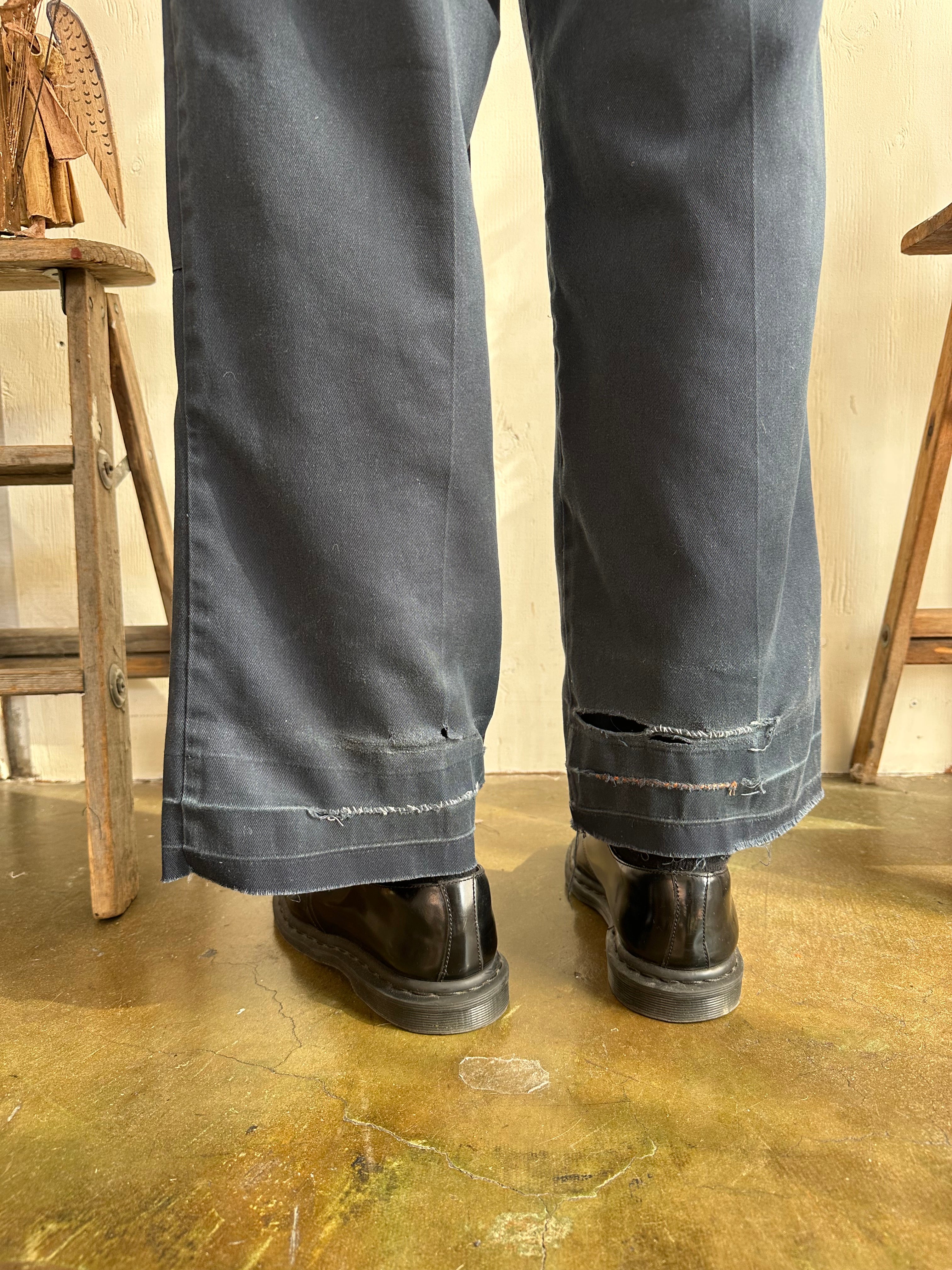 1990s Thrashed and Repaired Baggy Dickies (32/31)